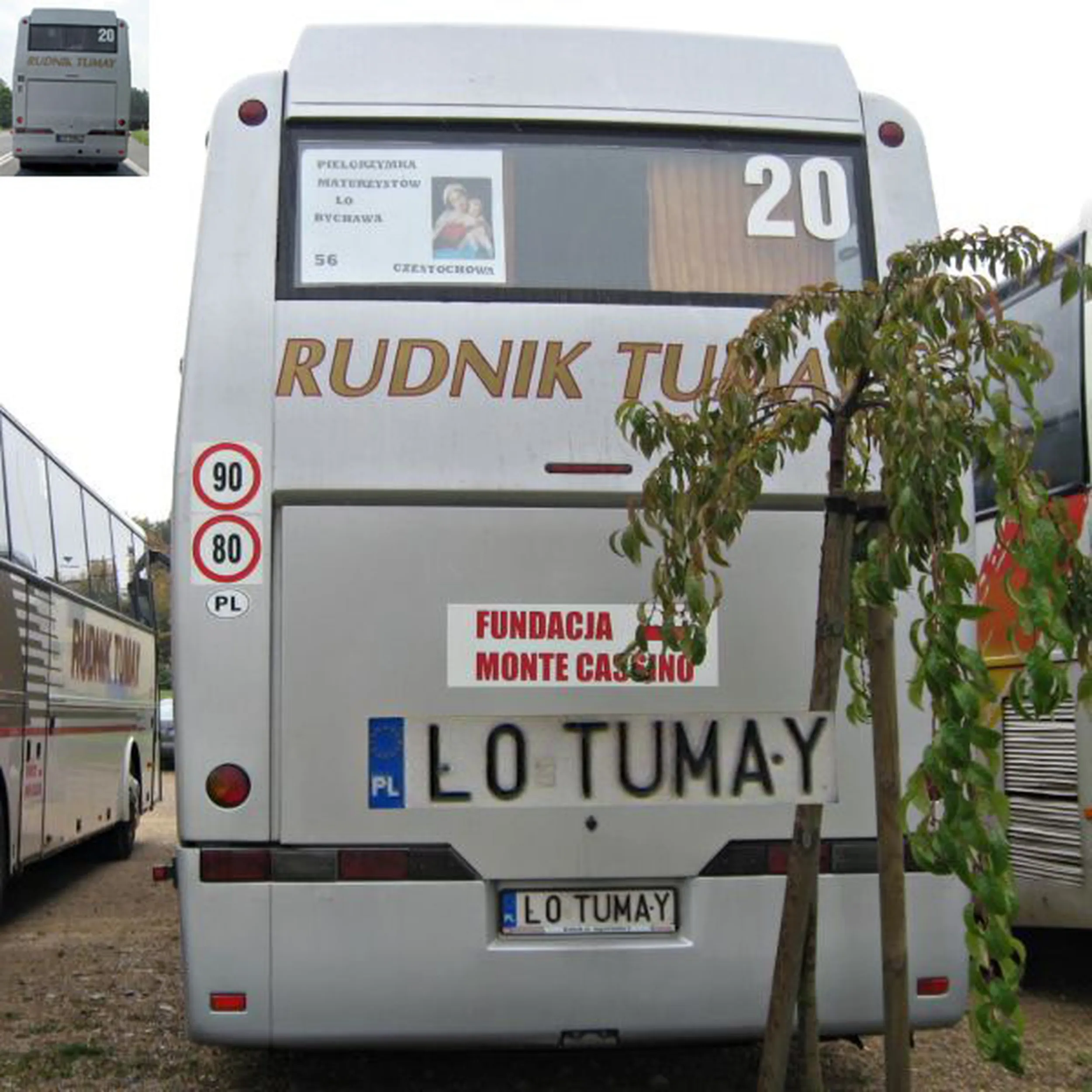 Fajny numer, blacha L0 TUMAY