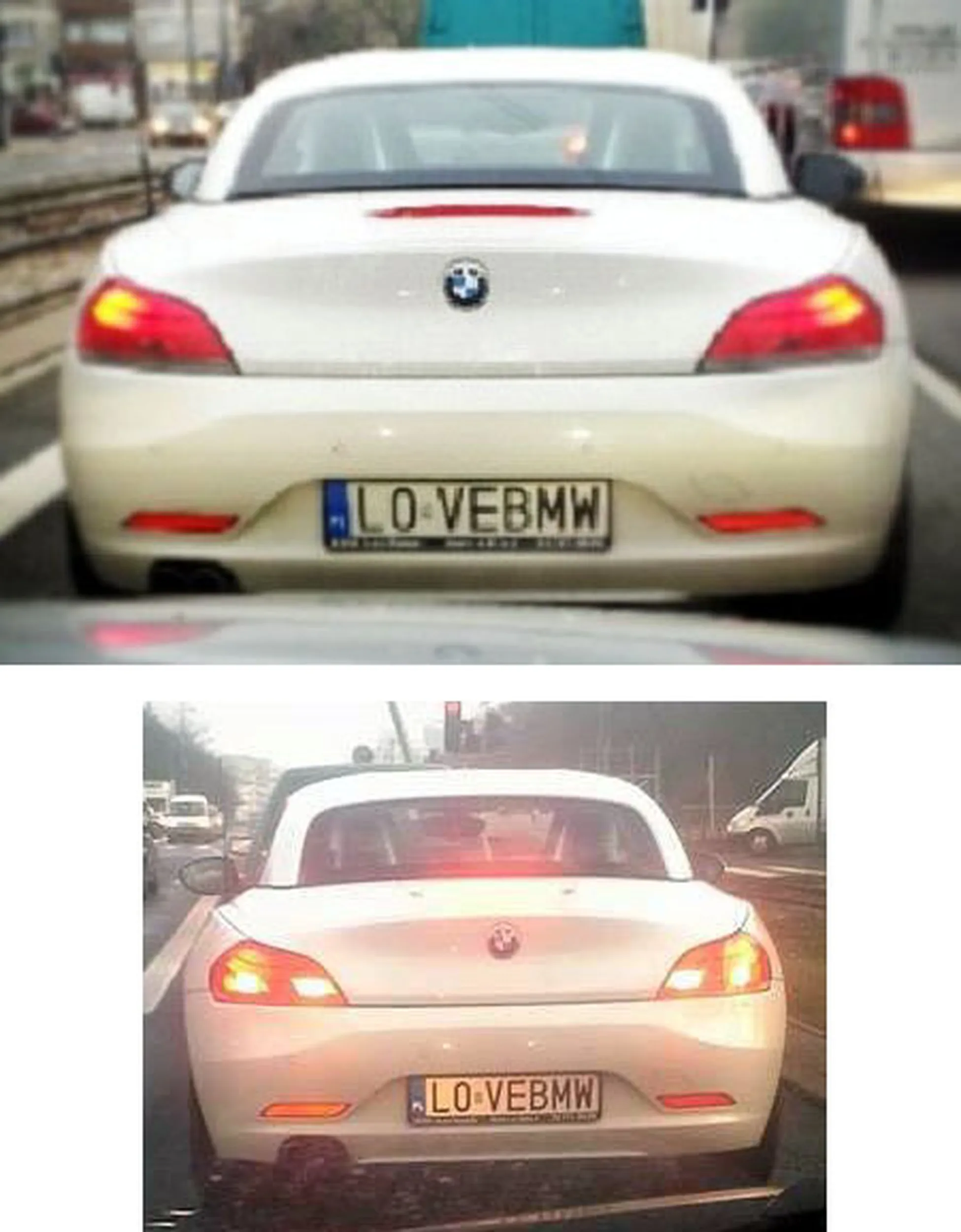 Fajny numer, blacha L0 VEBMW