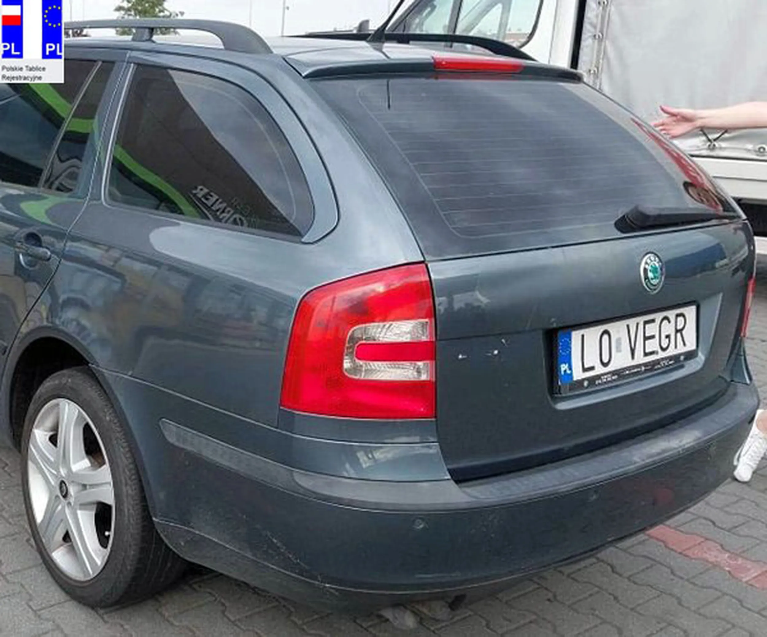 Fajny numer, blacha L0 VEGR