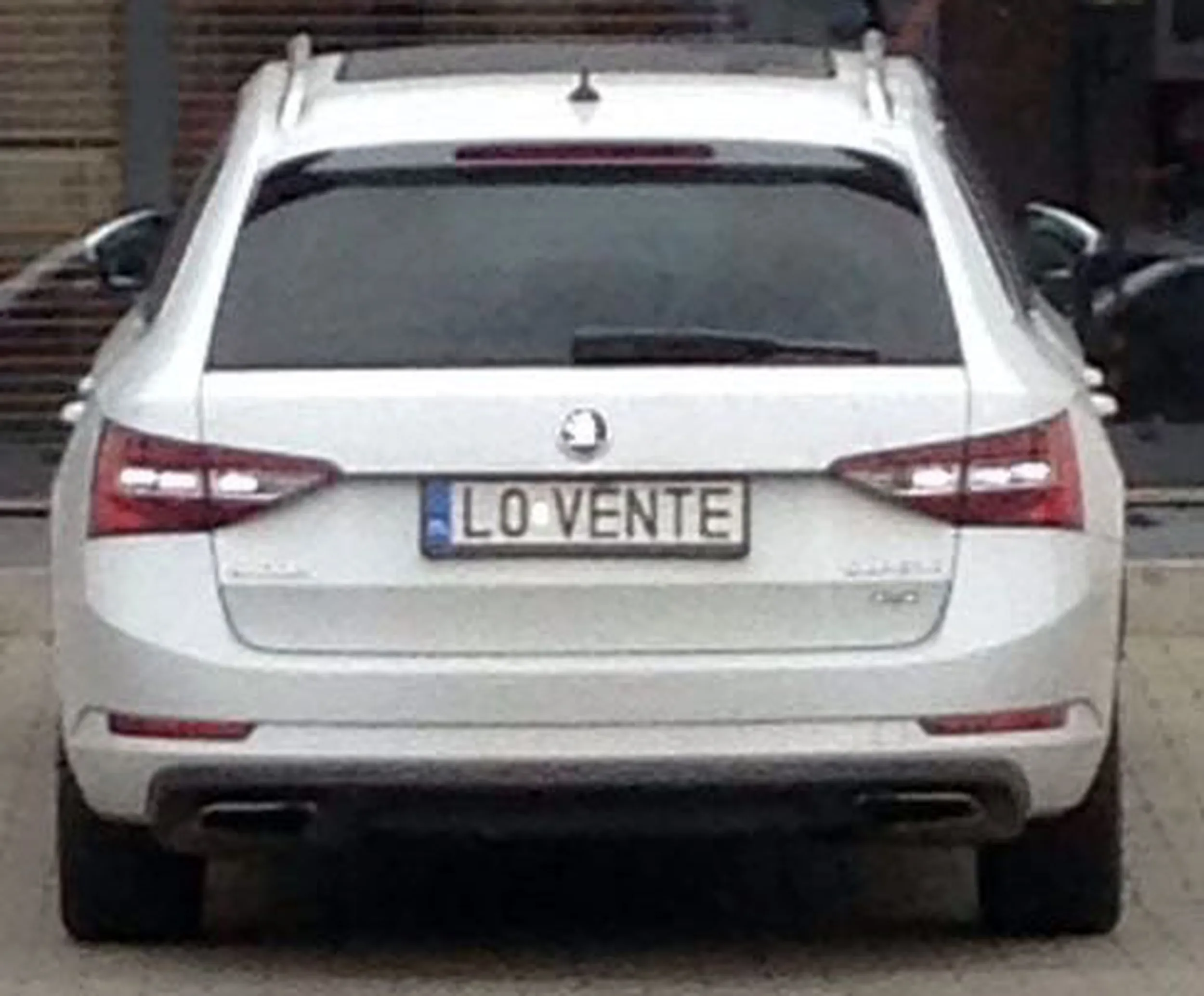 Fajny numer, blacha L0 VENTE