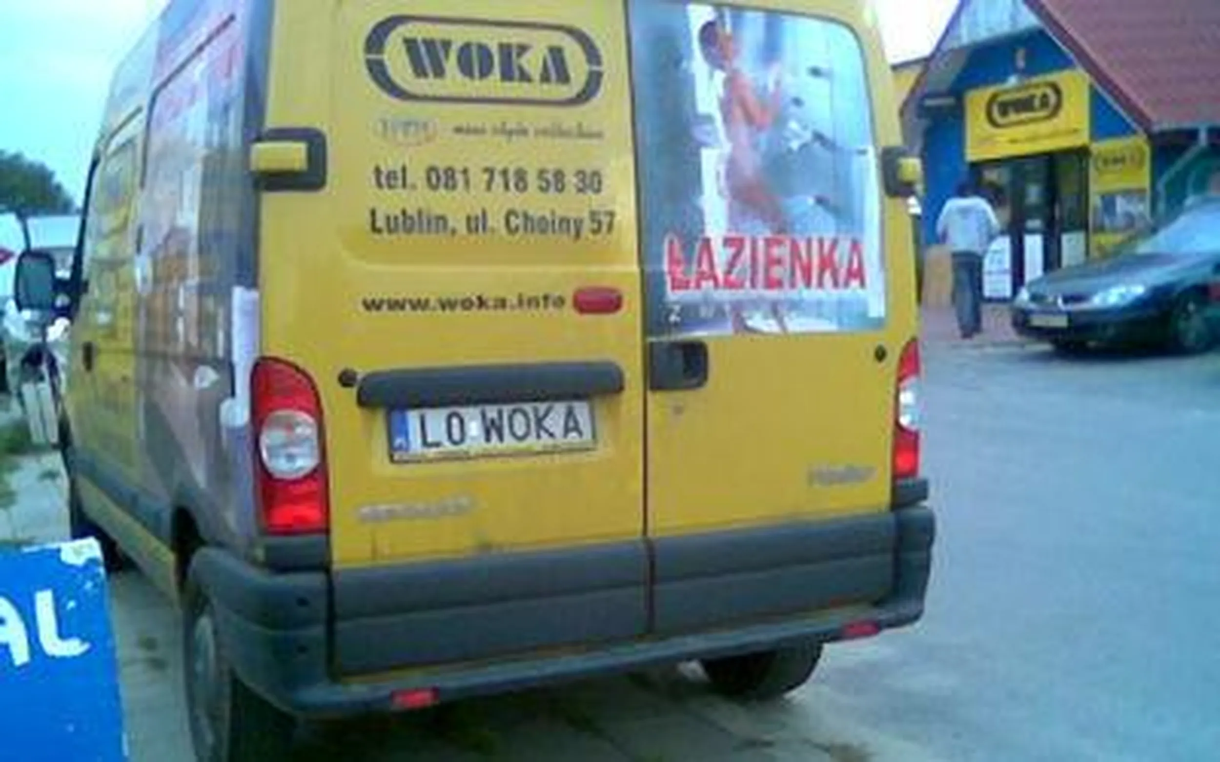 Fajny numer, blacha L0 WOKA