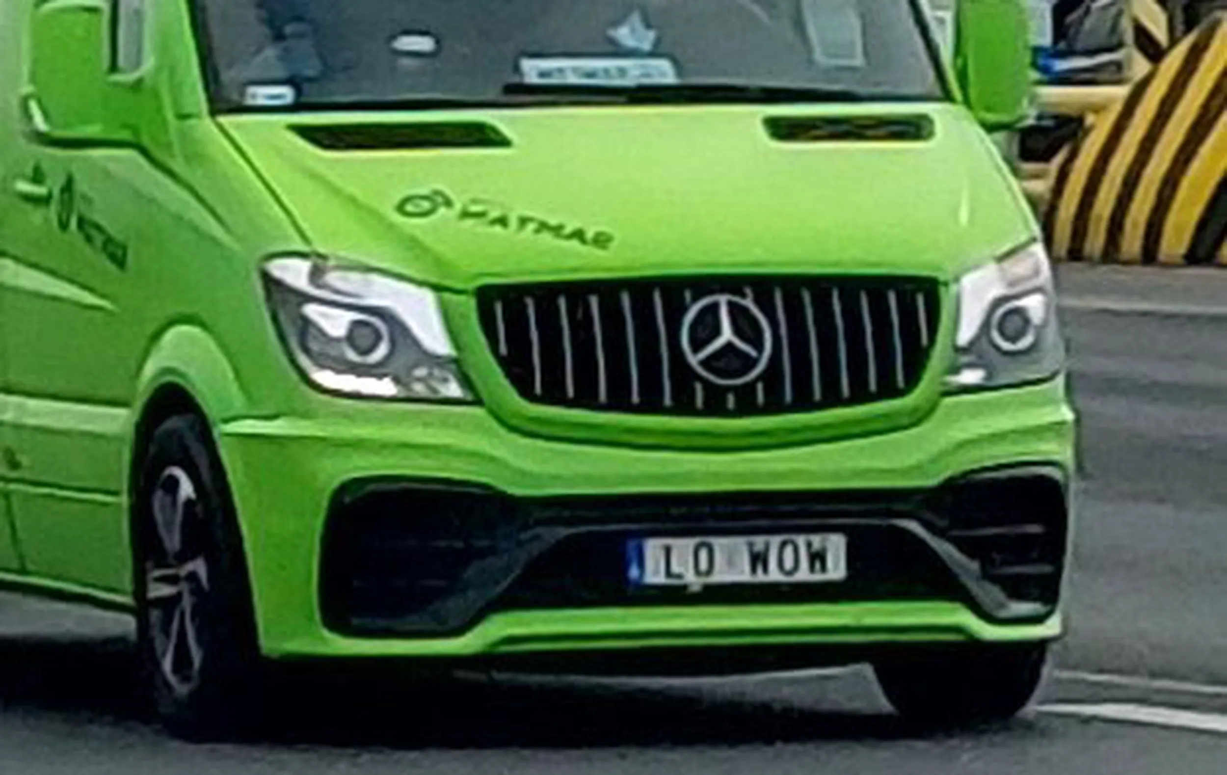 Fajny numer, blacha L0 WOW