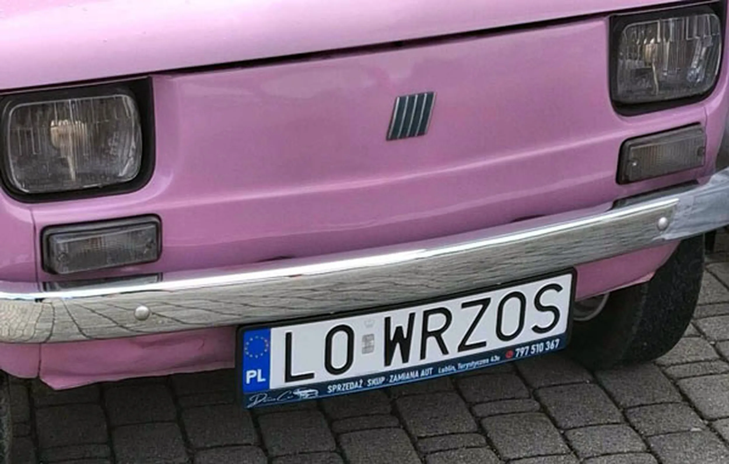 Fajny numer, blacha L0 WRZOS