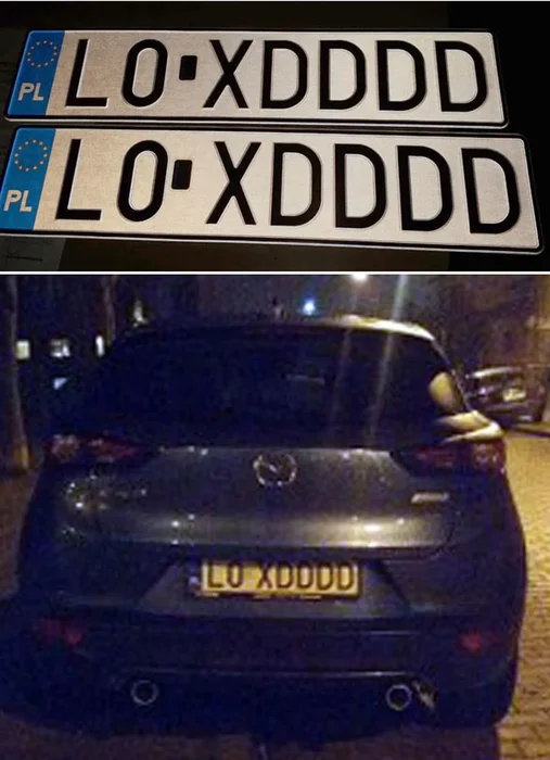 Fajny numer, blacha L0 XDDDD