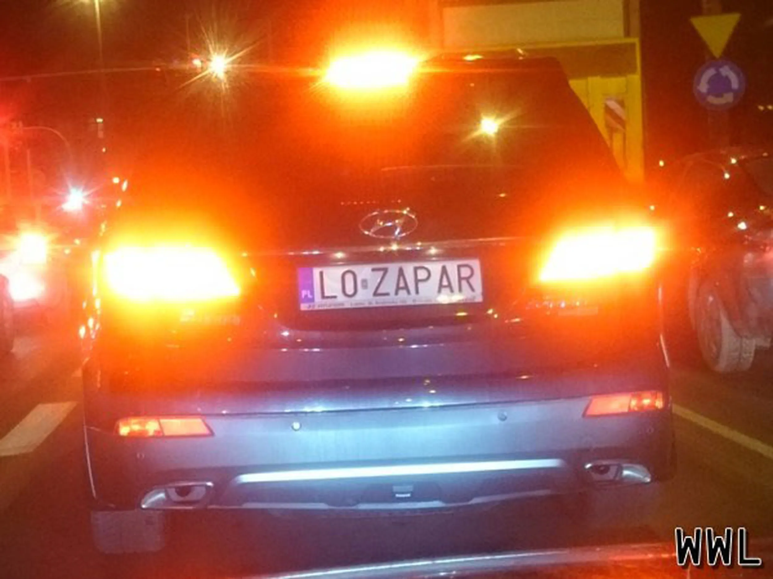 Fajny numer, blacha L0 ZAPAR