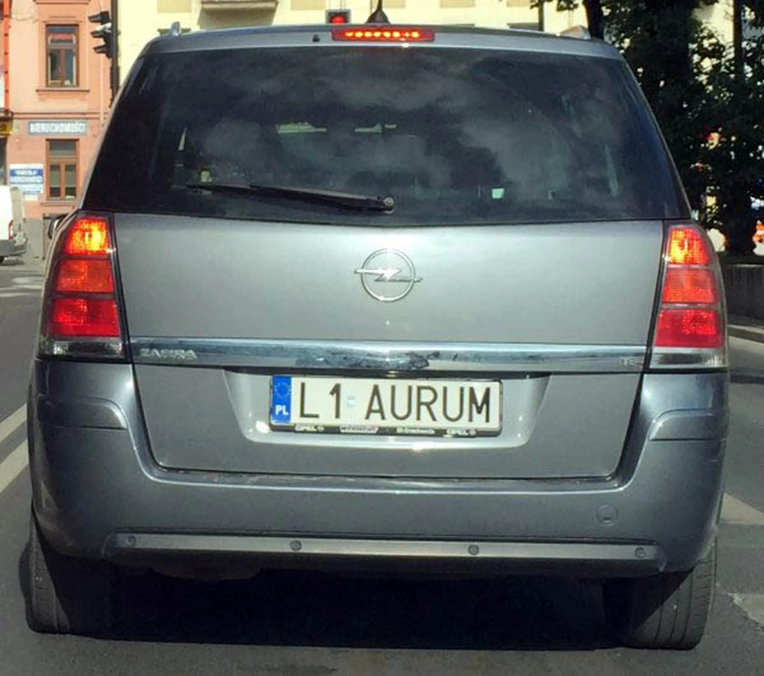 Fajny numer, blacha L1 AURUM