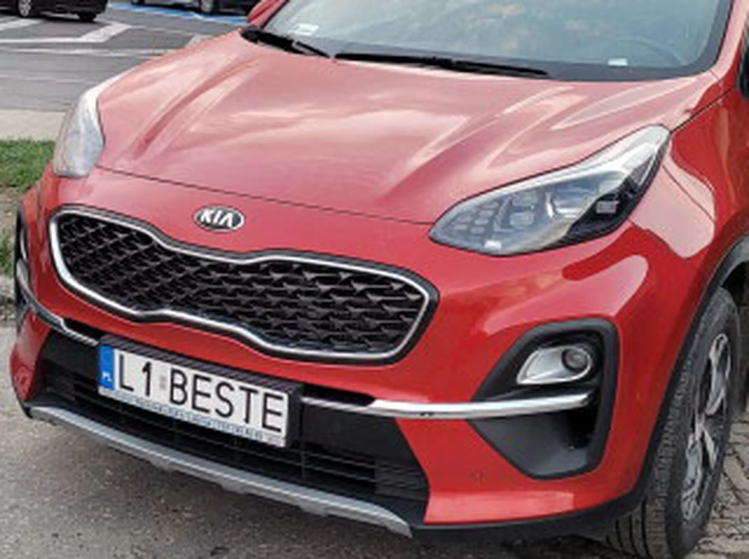 Fajny numer, blacha L1 BESTE