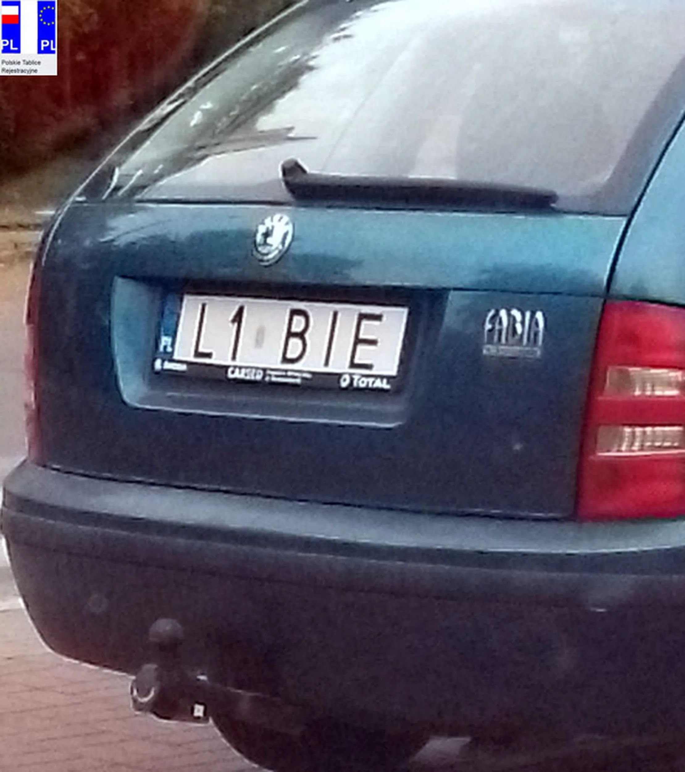 Fajny numer, blacha L1 BIE