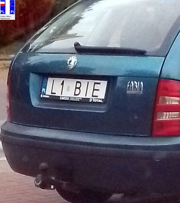 Fajny numer, blacha L1 BIE