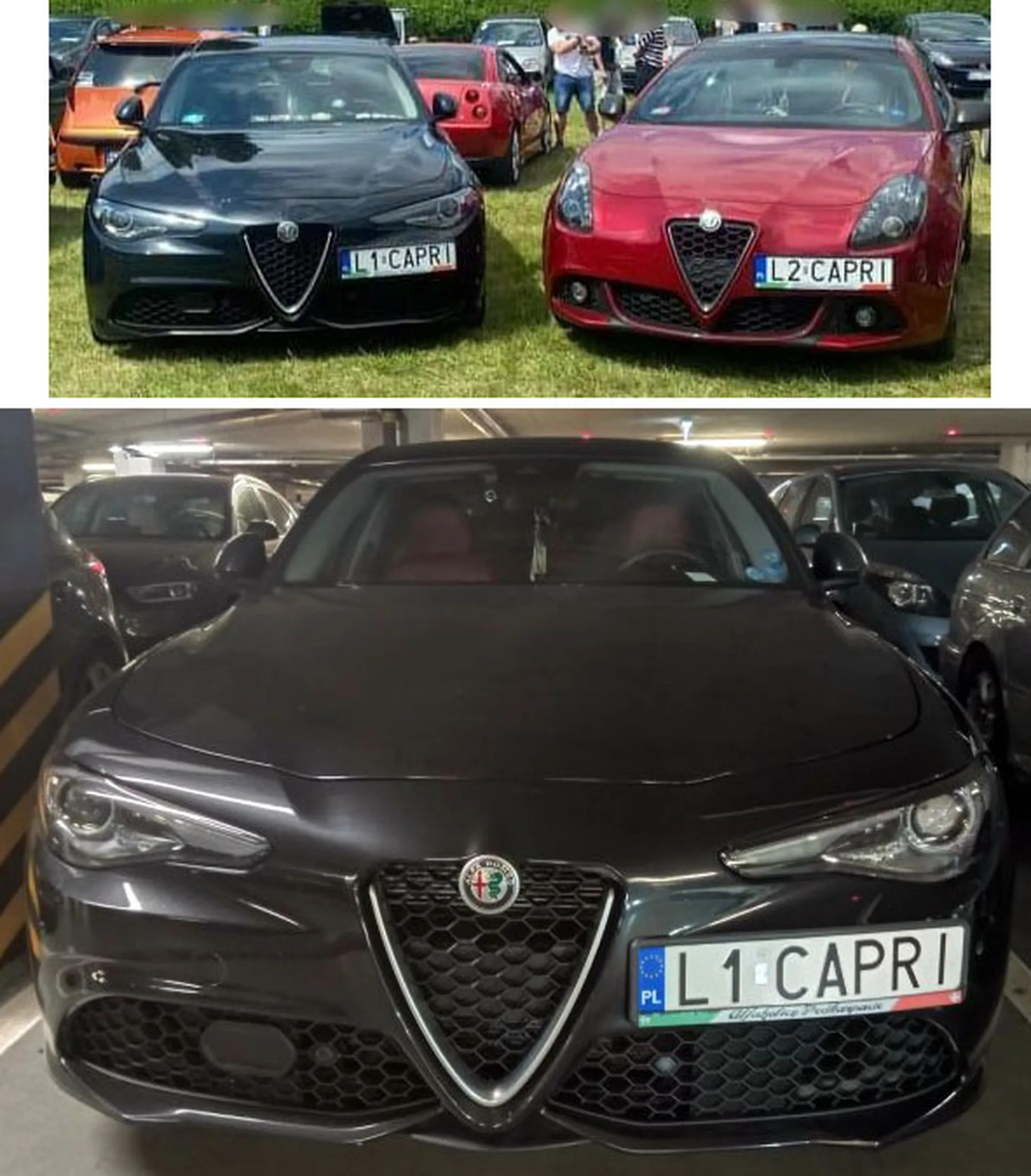 Fajny numer, blacha L1 CAPRI