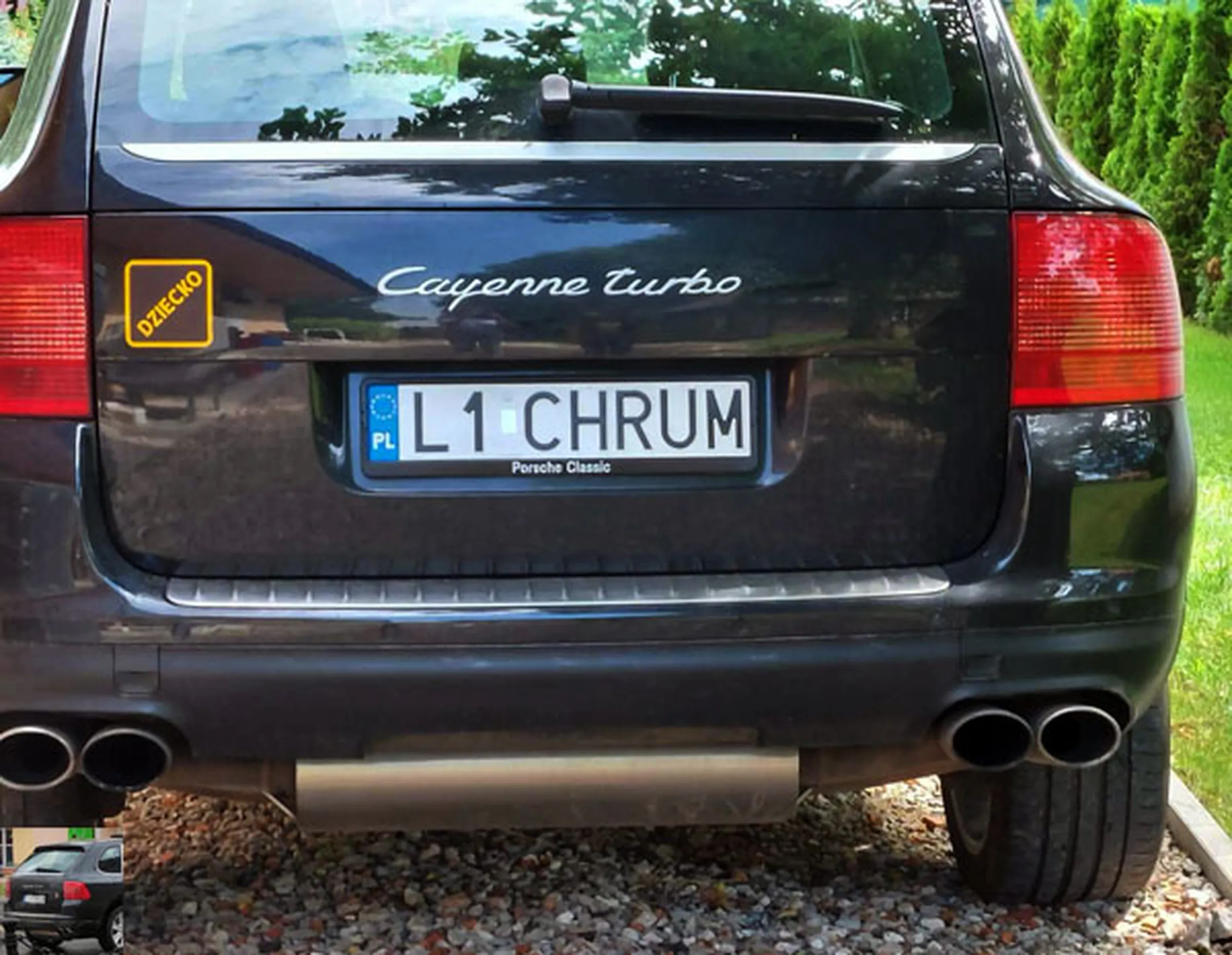 Fajny numer, blacha L1 CHRUM