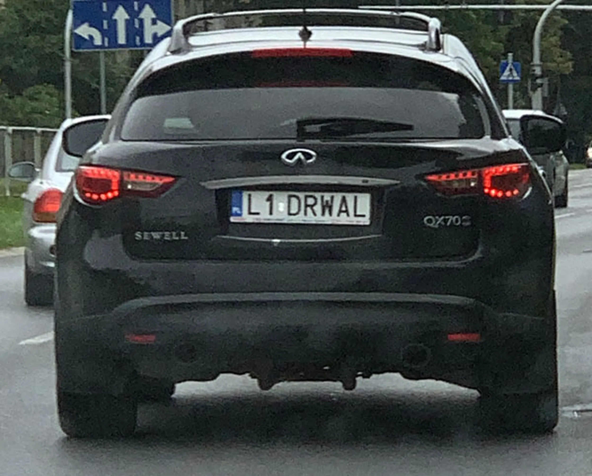 Fajny numer, blacha L1 DRWAL