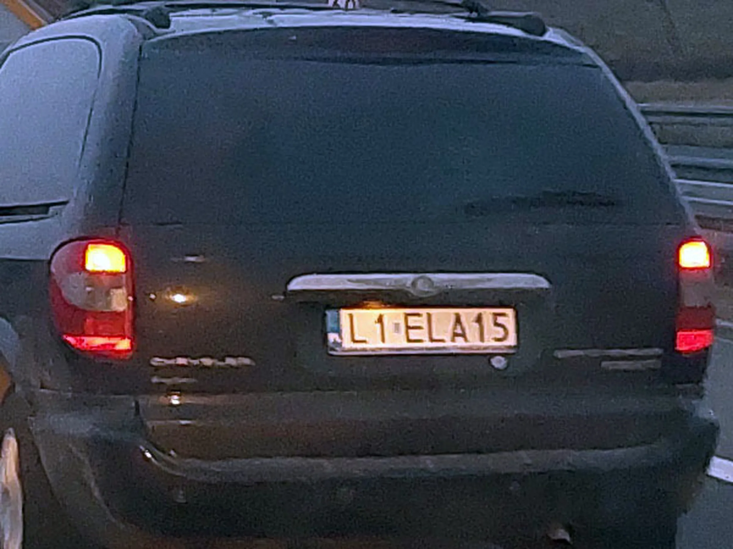 Fajny numer, blacha L1 ELA15