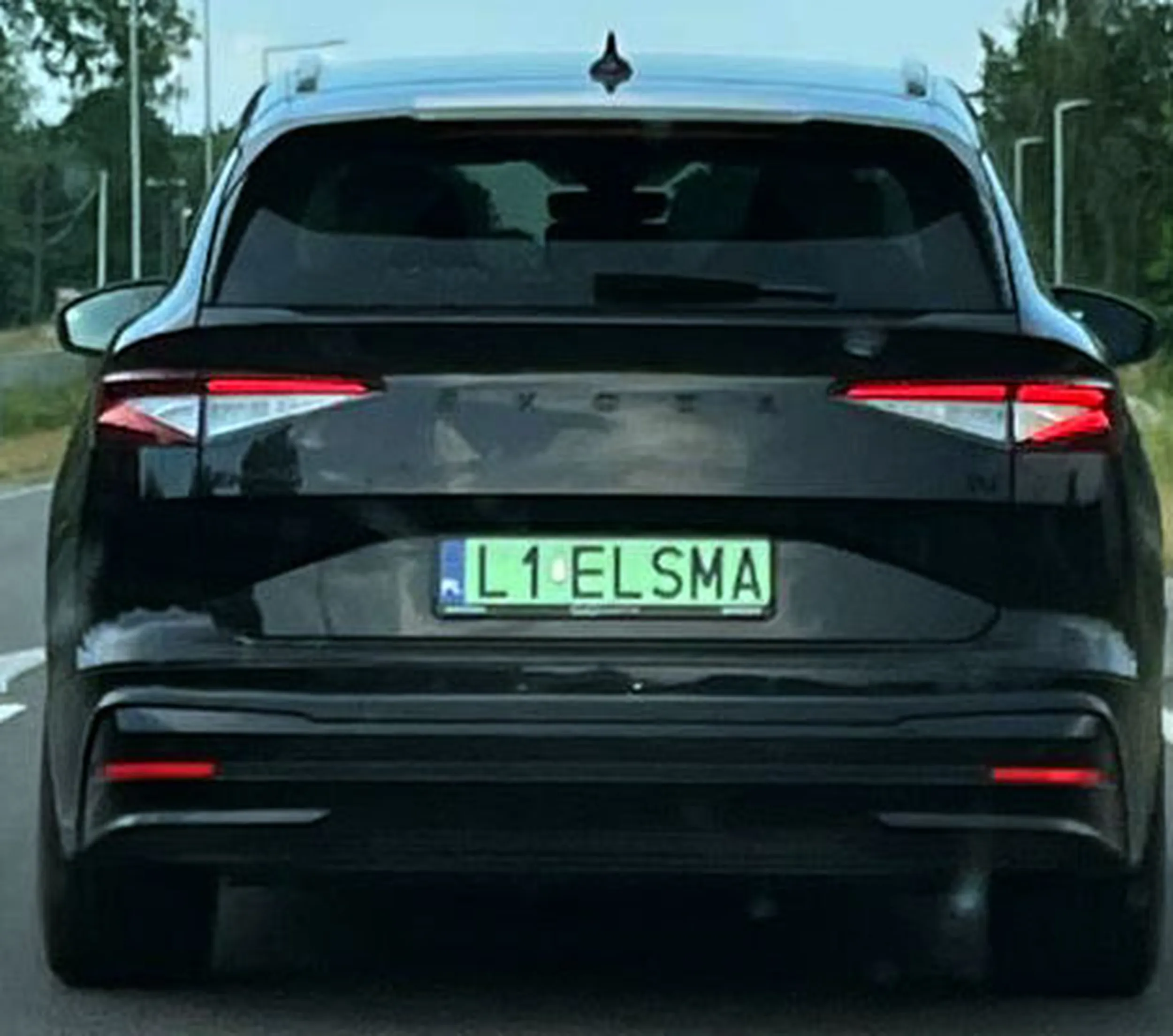 Fajny numer, blacha L1 ELSMA