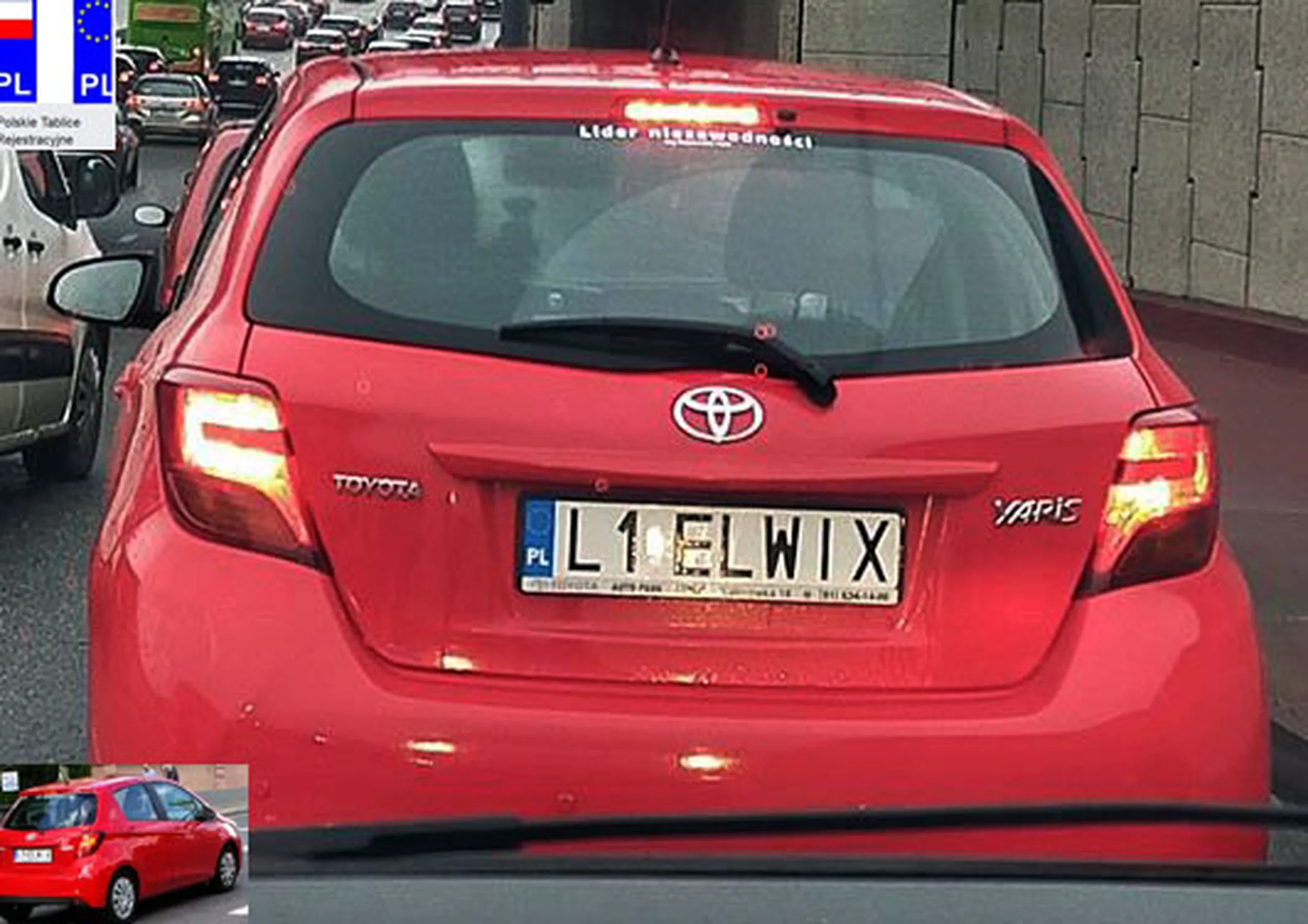 Fajny numer, blacha L1 ELWIX