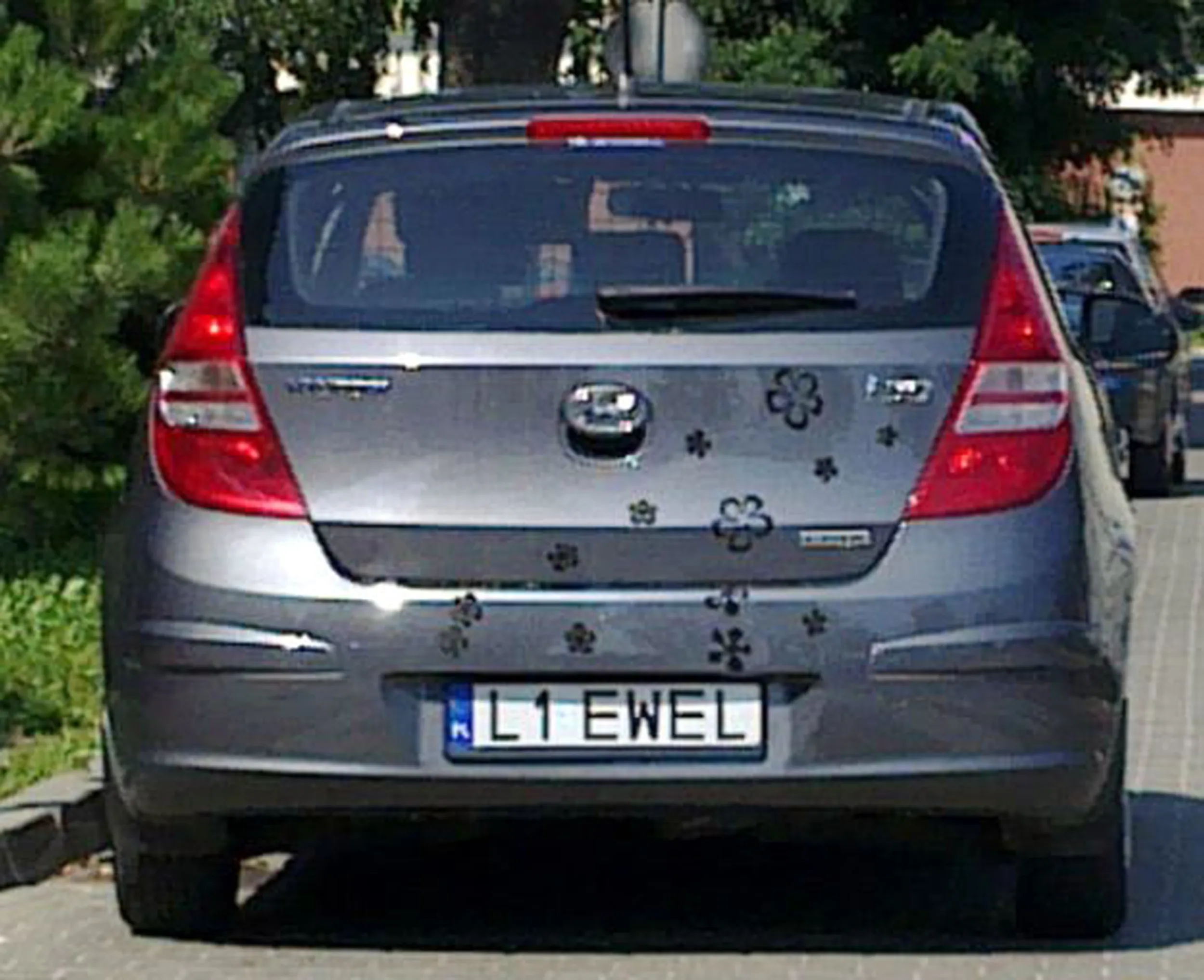 Fajny numer, blacha L1 EWEL