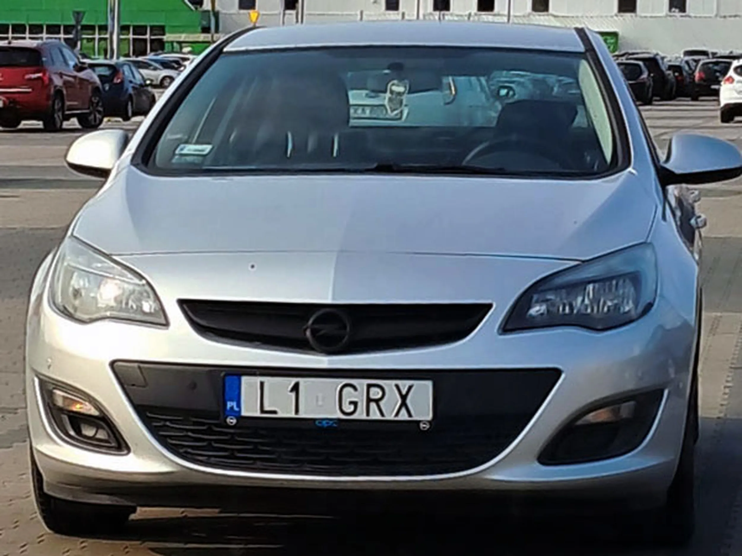 Fajny numer, blacha L1 GRX