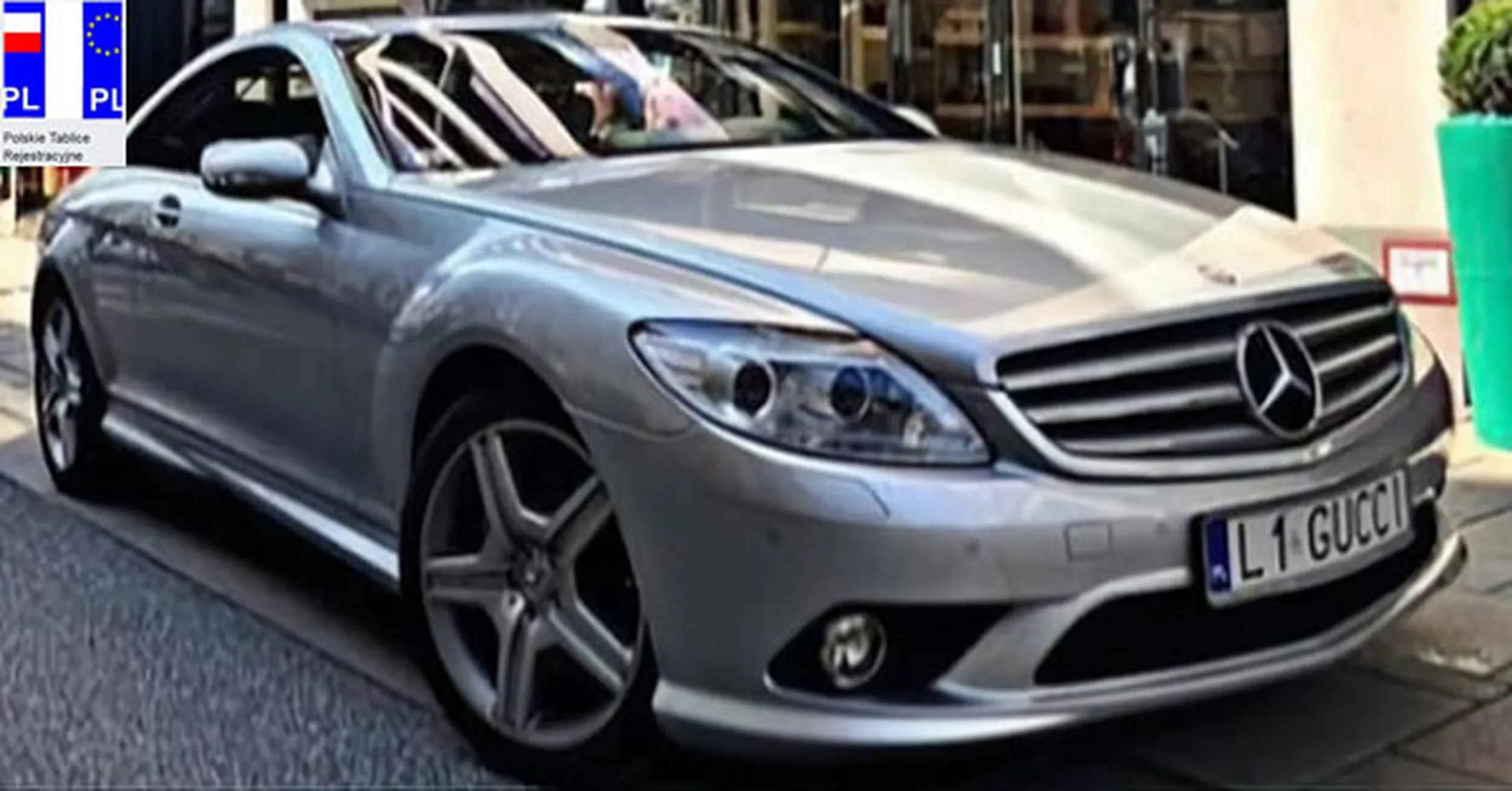 Fajny numer, blacha L1 GUCCI