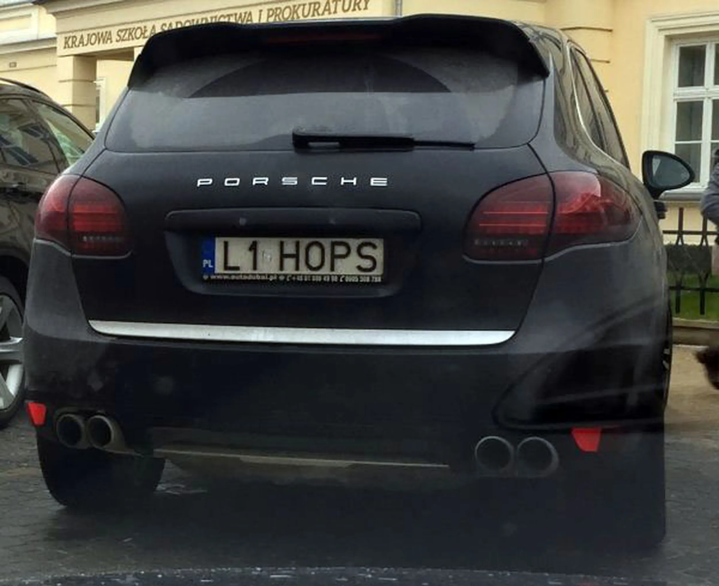 Fajny numer, blacha L1 HOPS