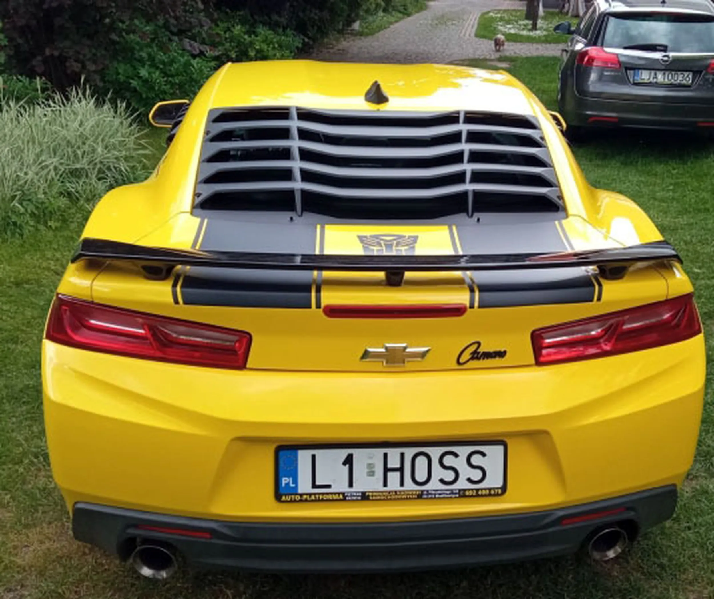 Fajny numer, blacha L1 HOSS