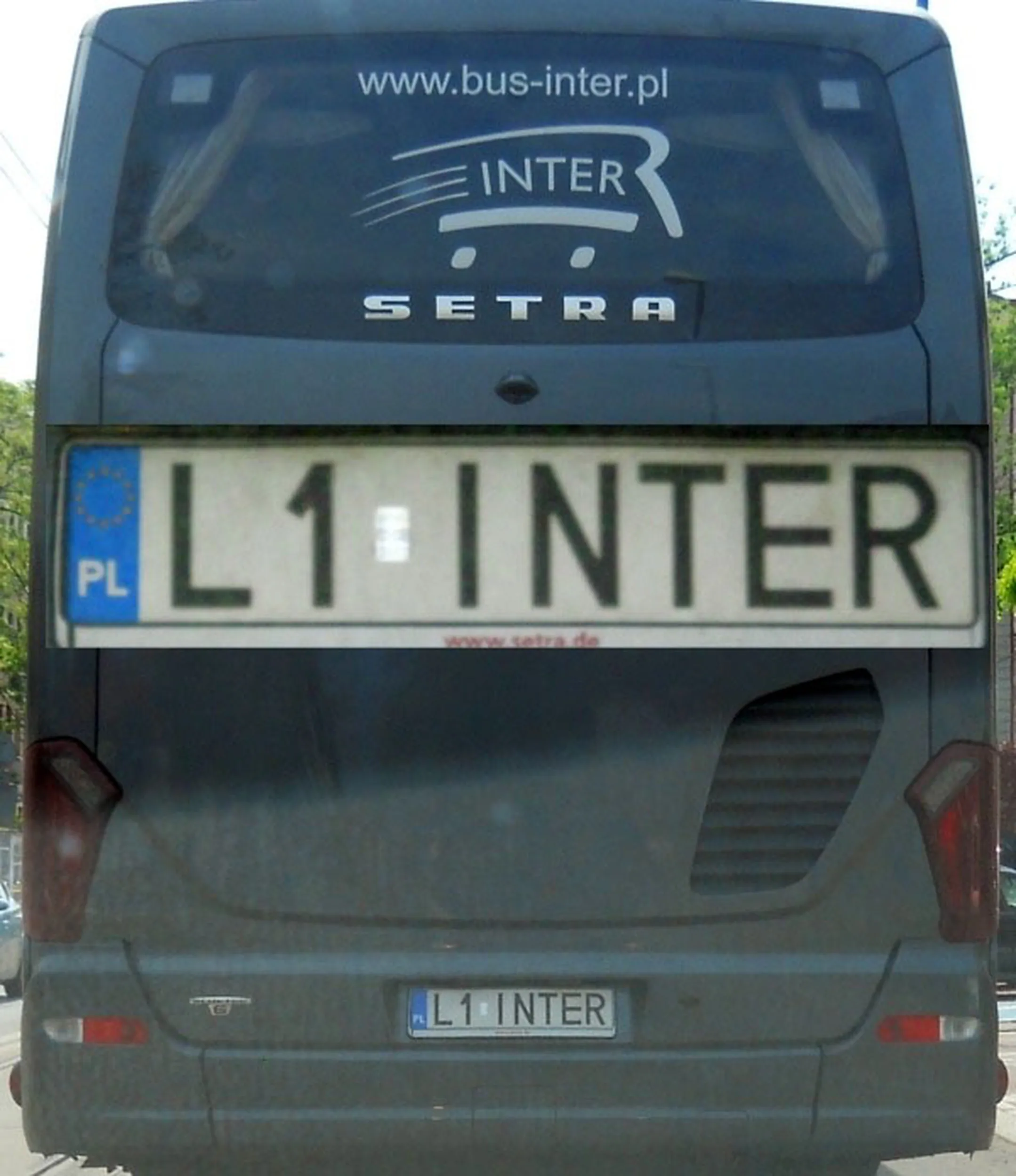 Fajny numer, blacha L1 INTER