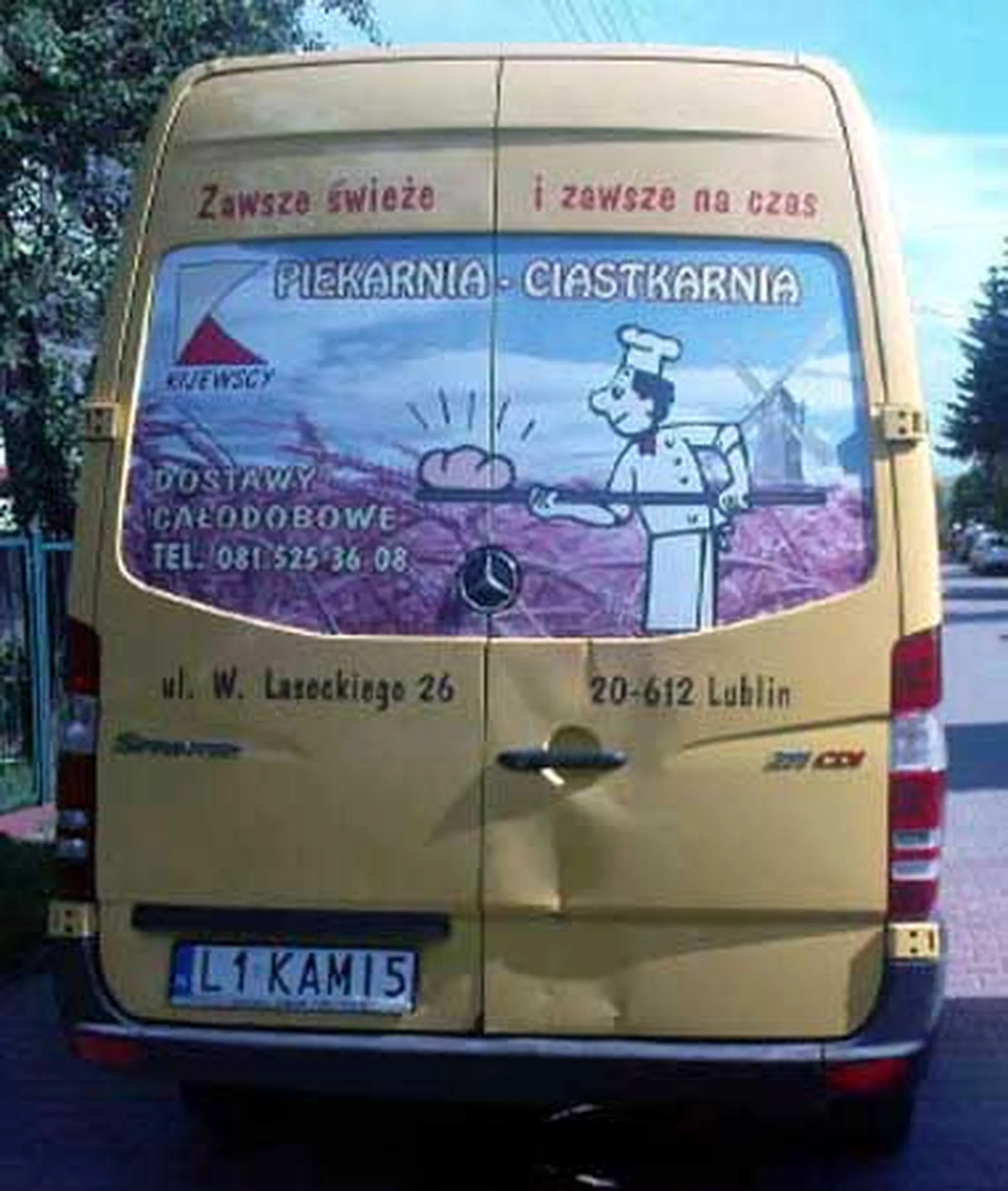 Fajny numer, blacha L1 KAMI5