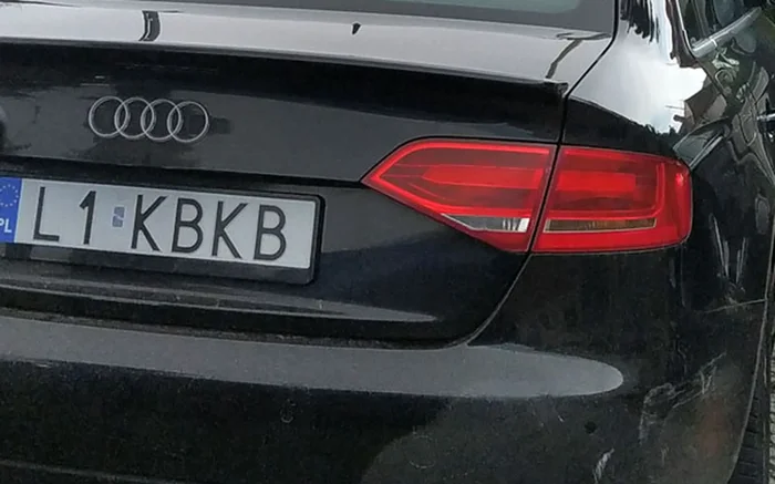 L1 KBKB - numer rejestracyjny