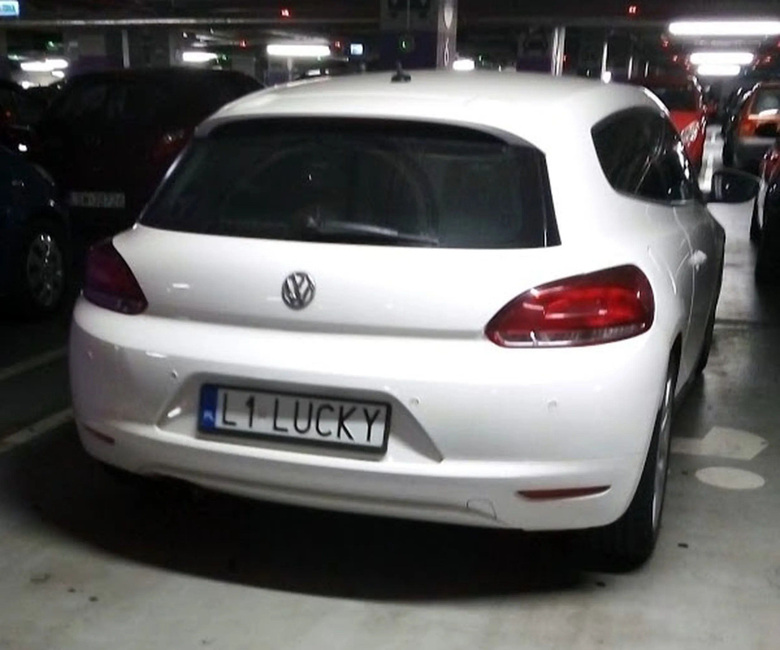 Fajny numer, blacha L1 LUCKY