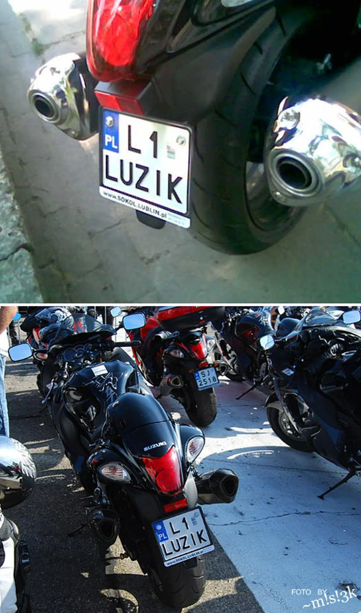 Fajny numer, blacha L1 LUZIK