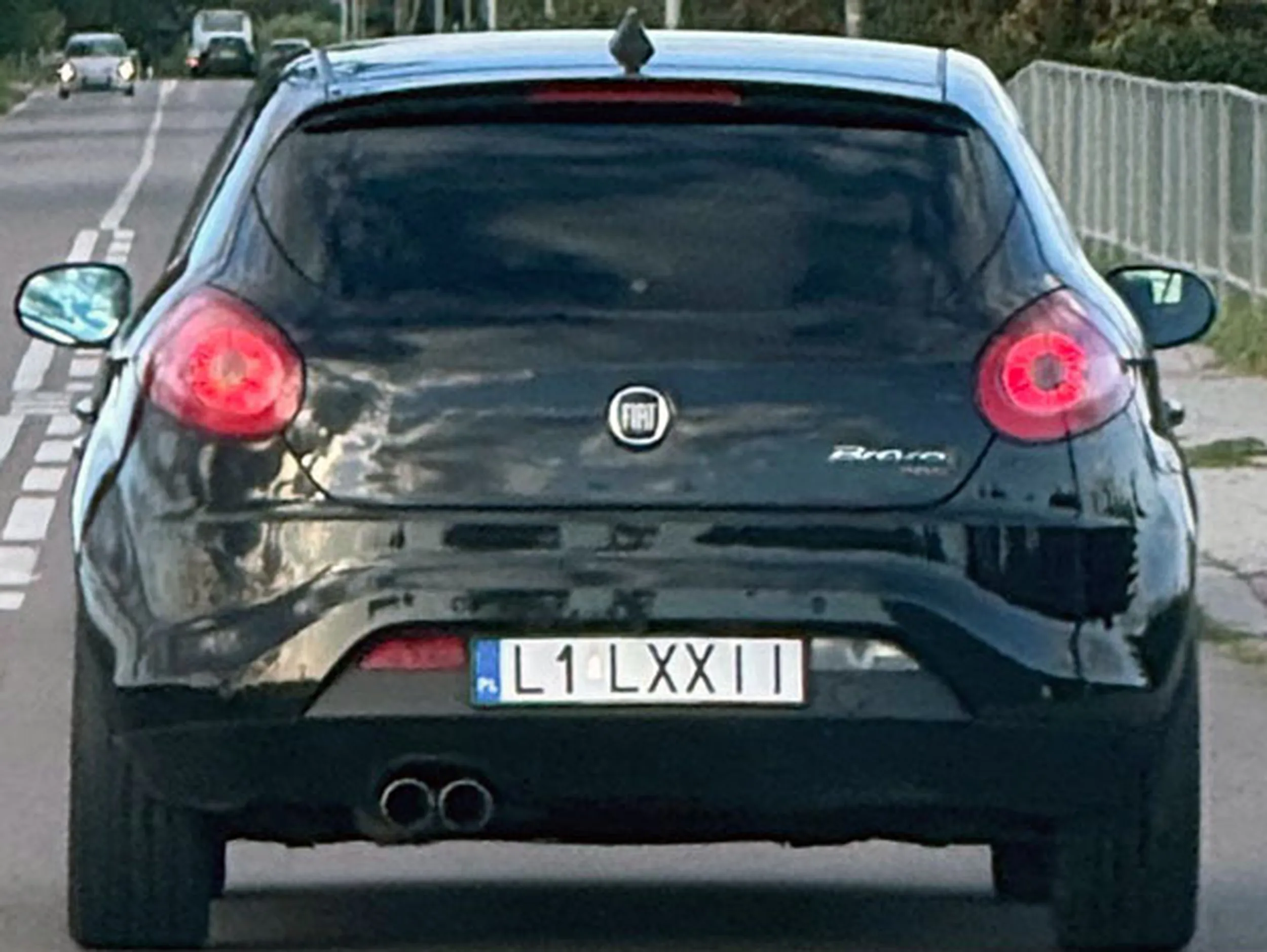 Fajny numer, blacha L1 LXXII