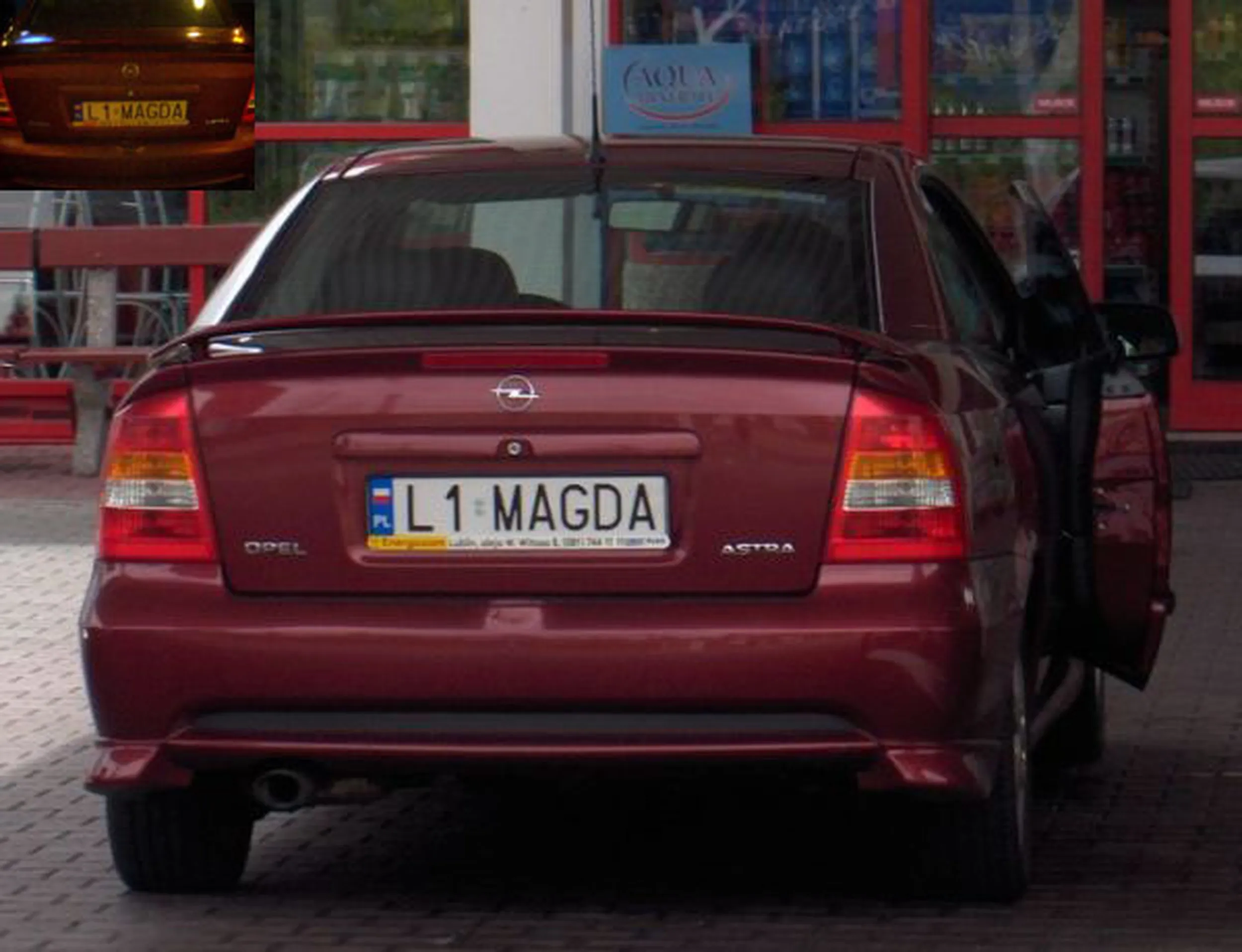 Fajny numer, blacha L1 MAGDA