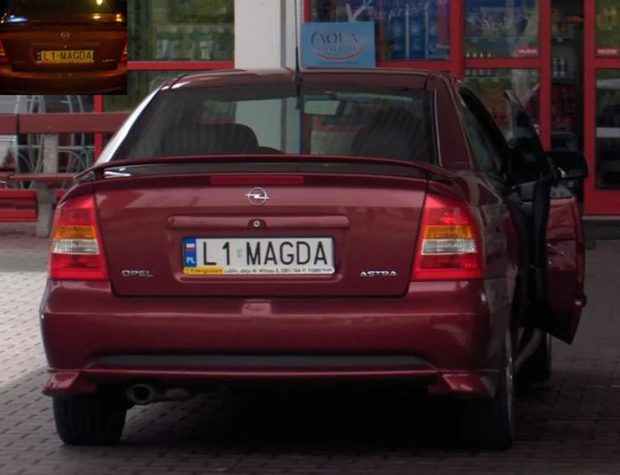 Fajny numer, blacha L1 MAGDA