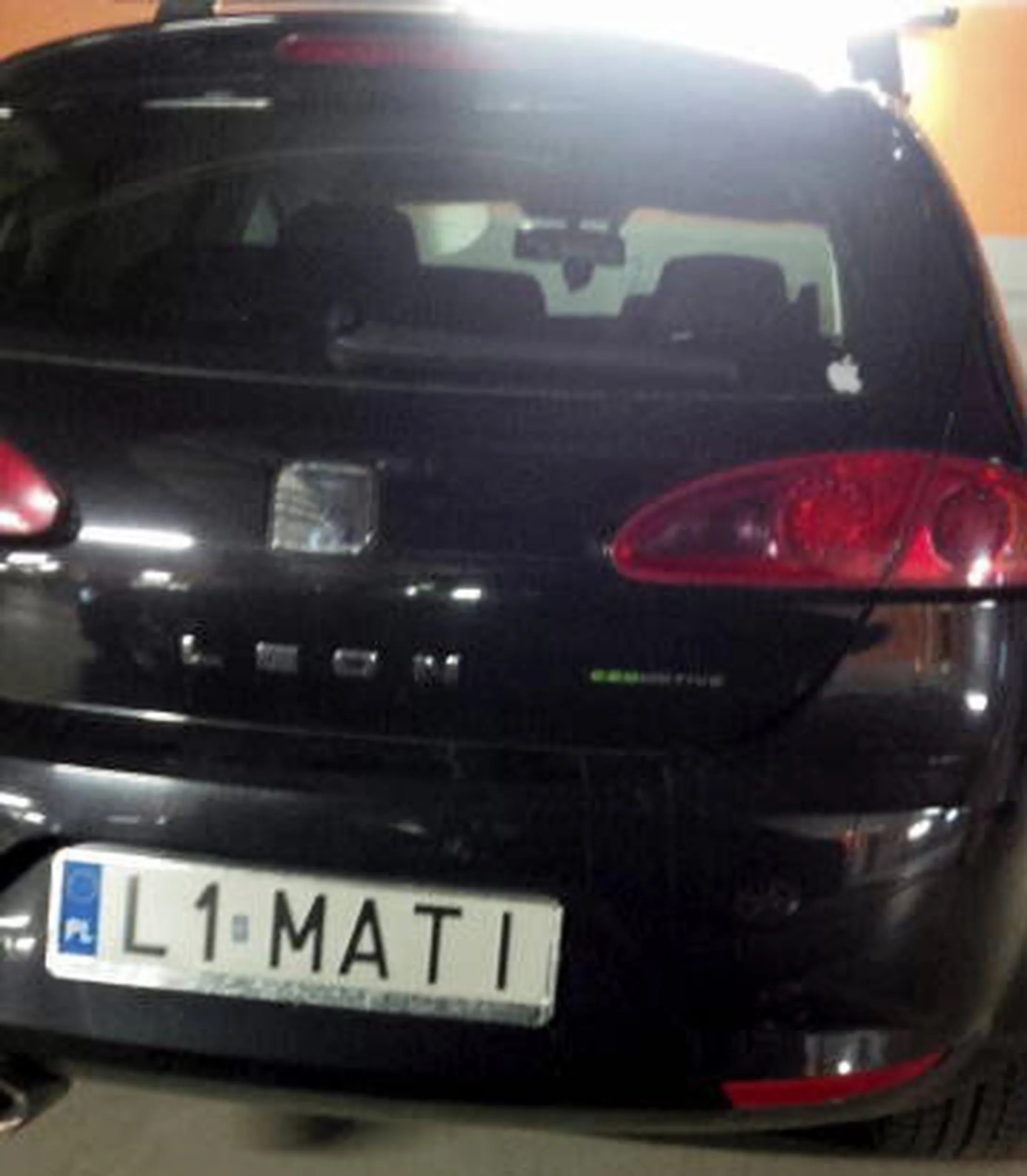 Fajny numer, blacha L1 MATI