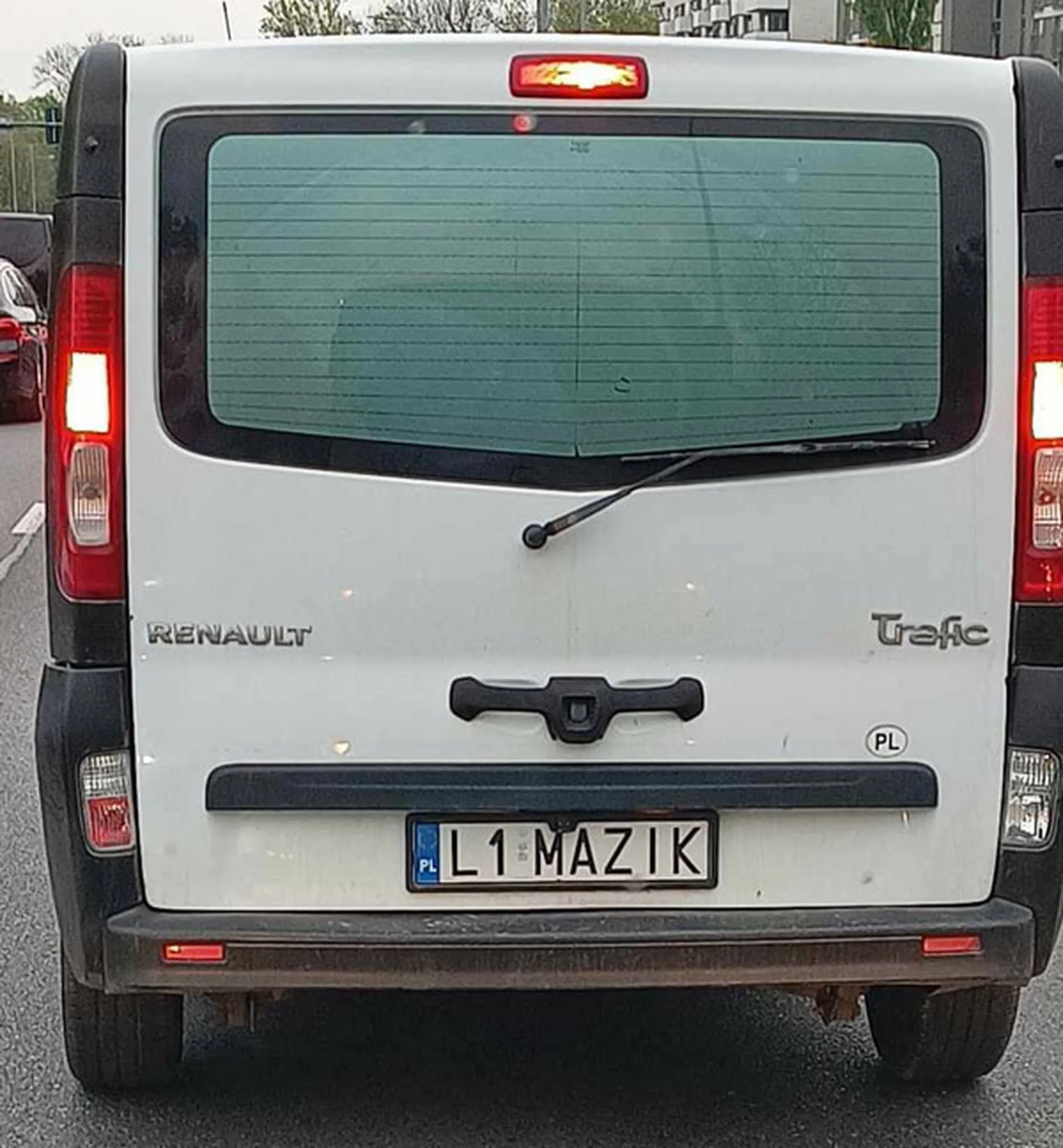 Fajny numer, blacha L1 MAZIK