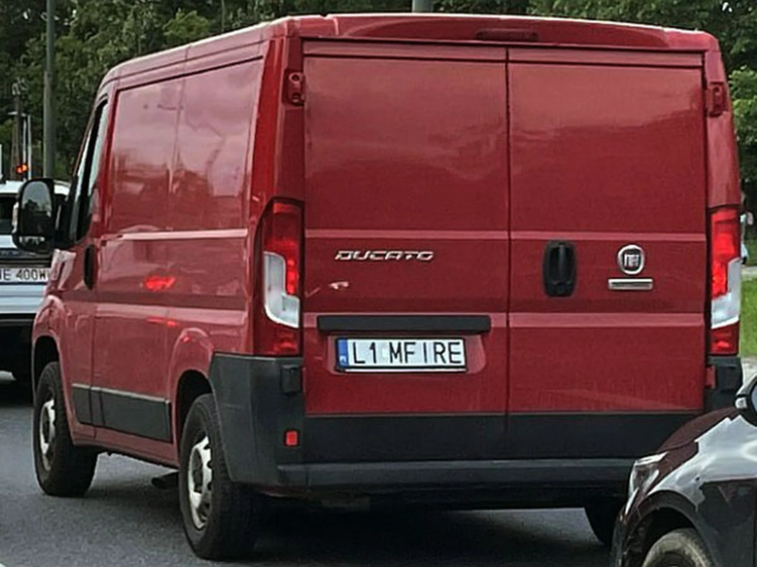 Fajny numer, blacha L1 MFIRE