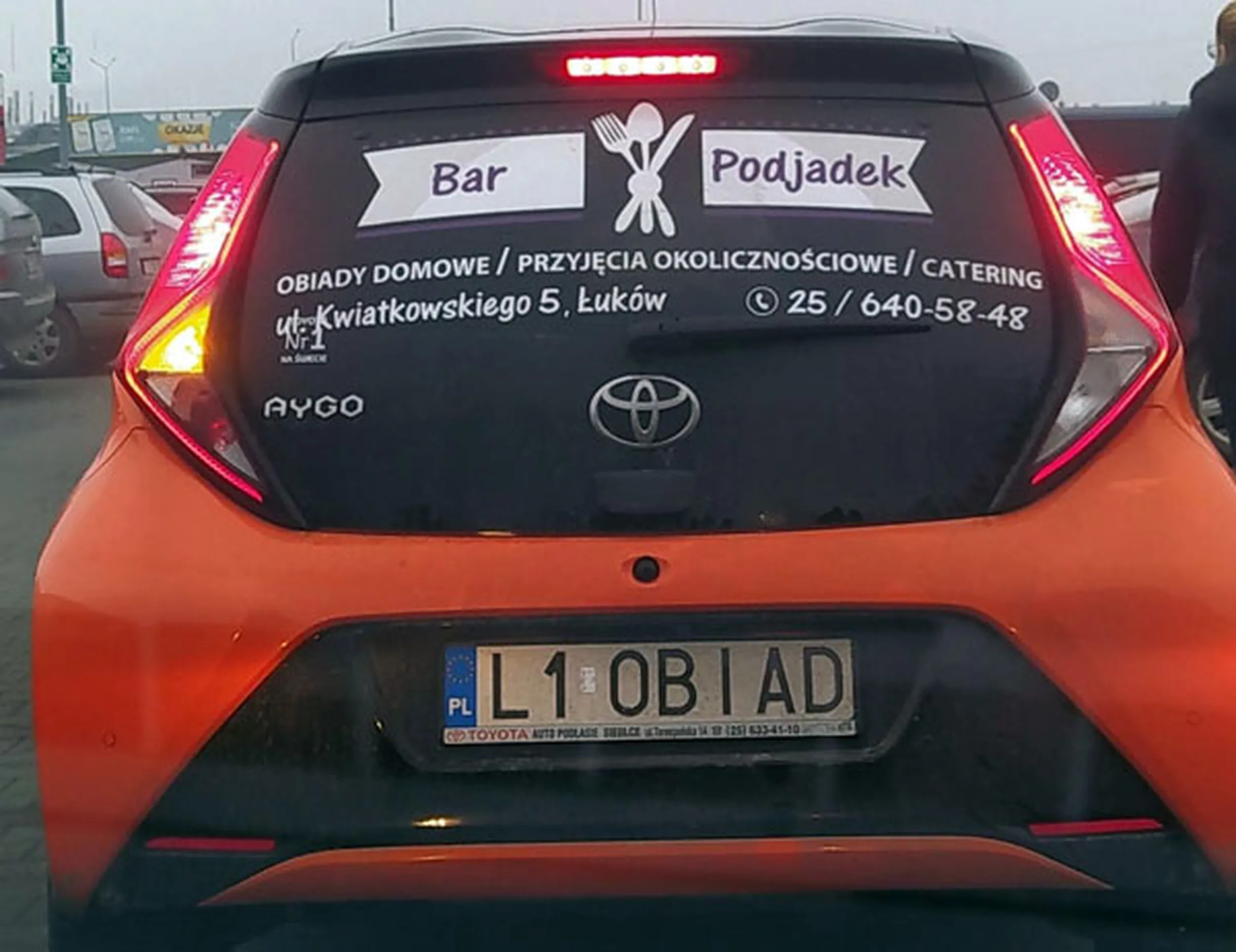 Fajny numer, blacha L1 OBIAD