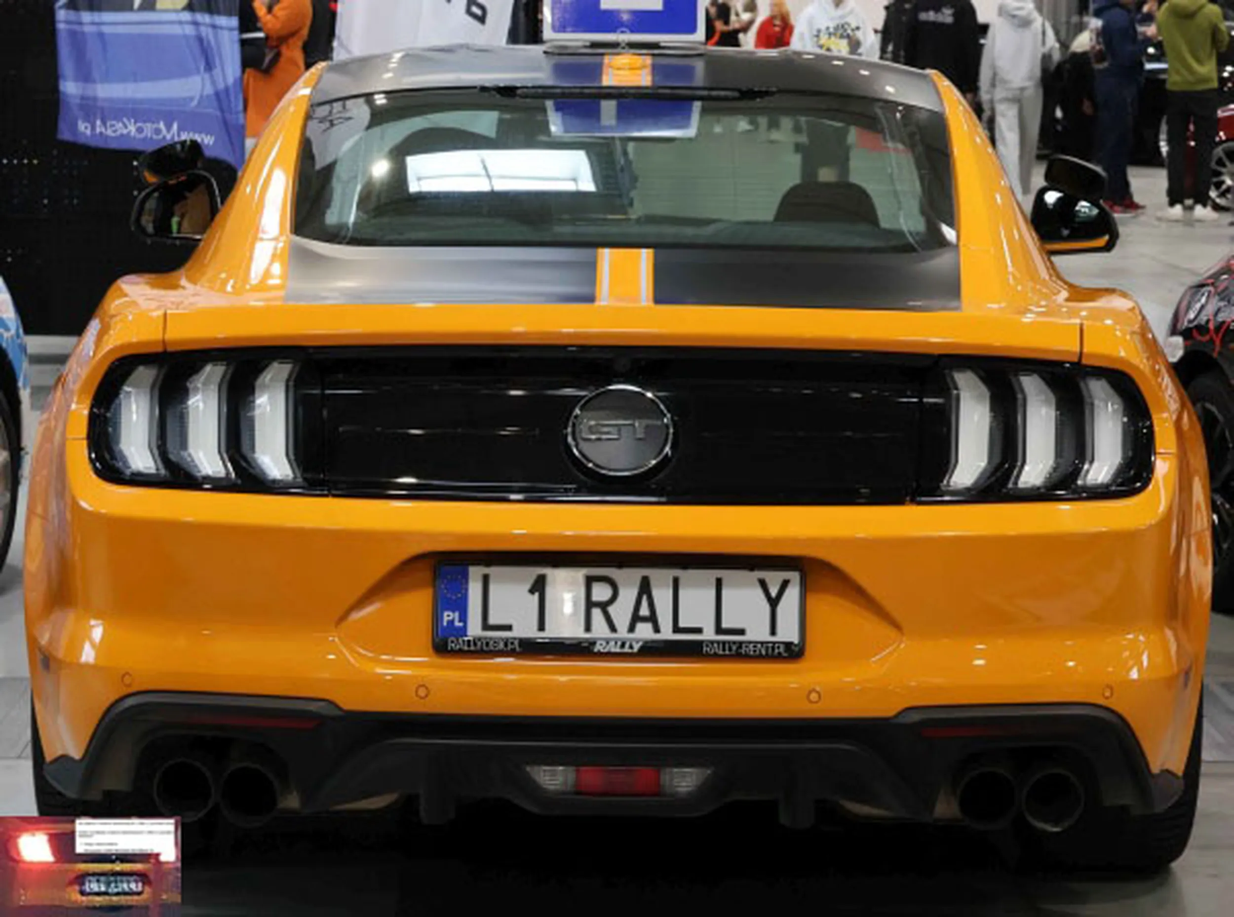 Fajny numer, blacha L1 RALLY