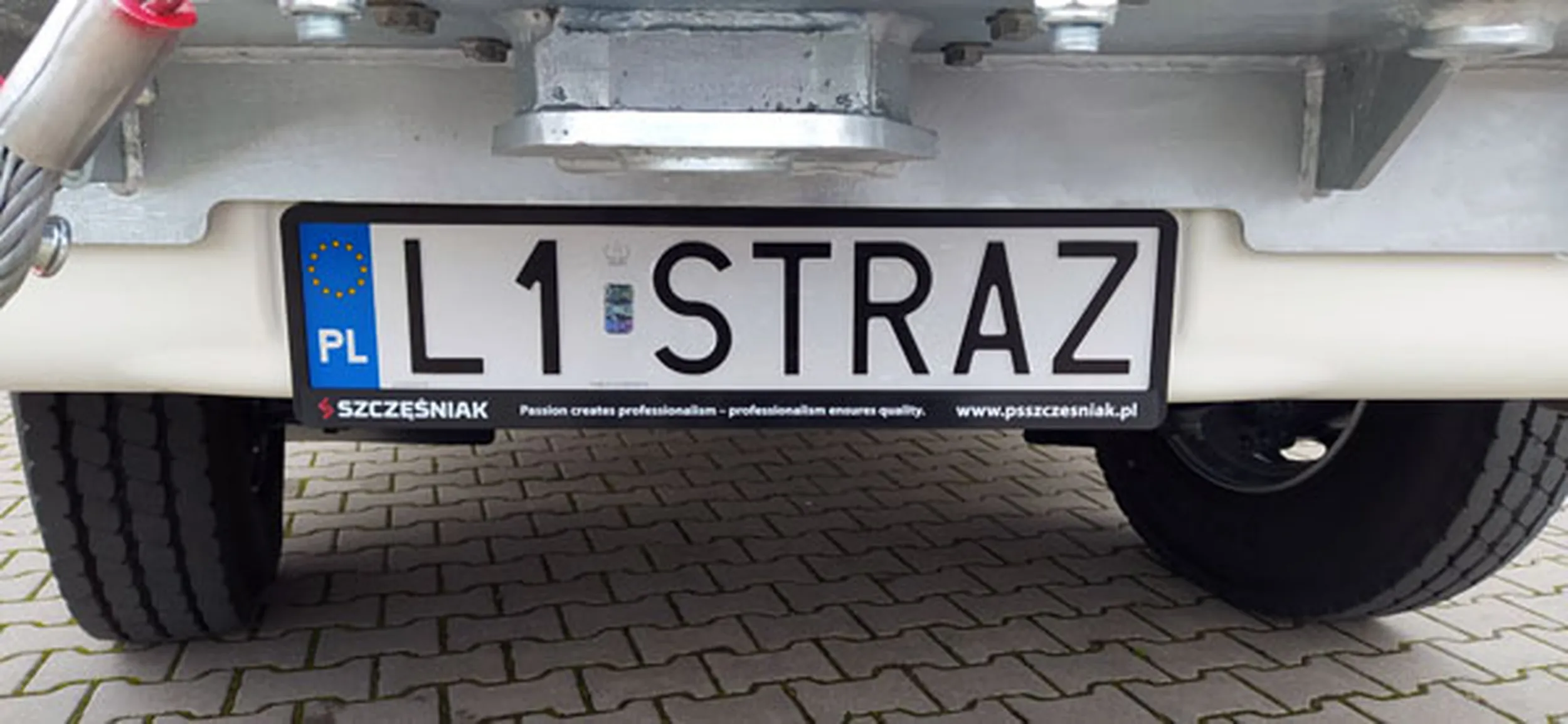 Fajny numer, blacha L1 STRAZ