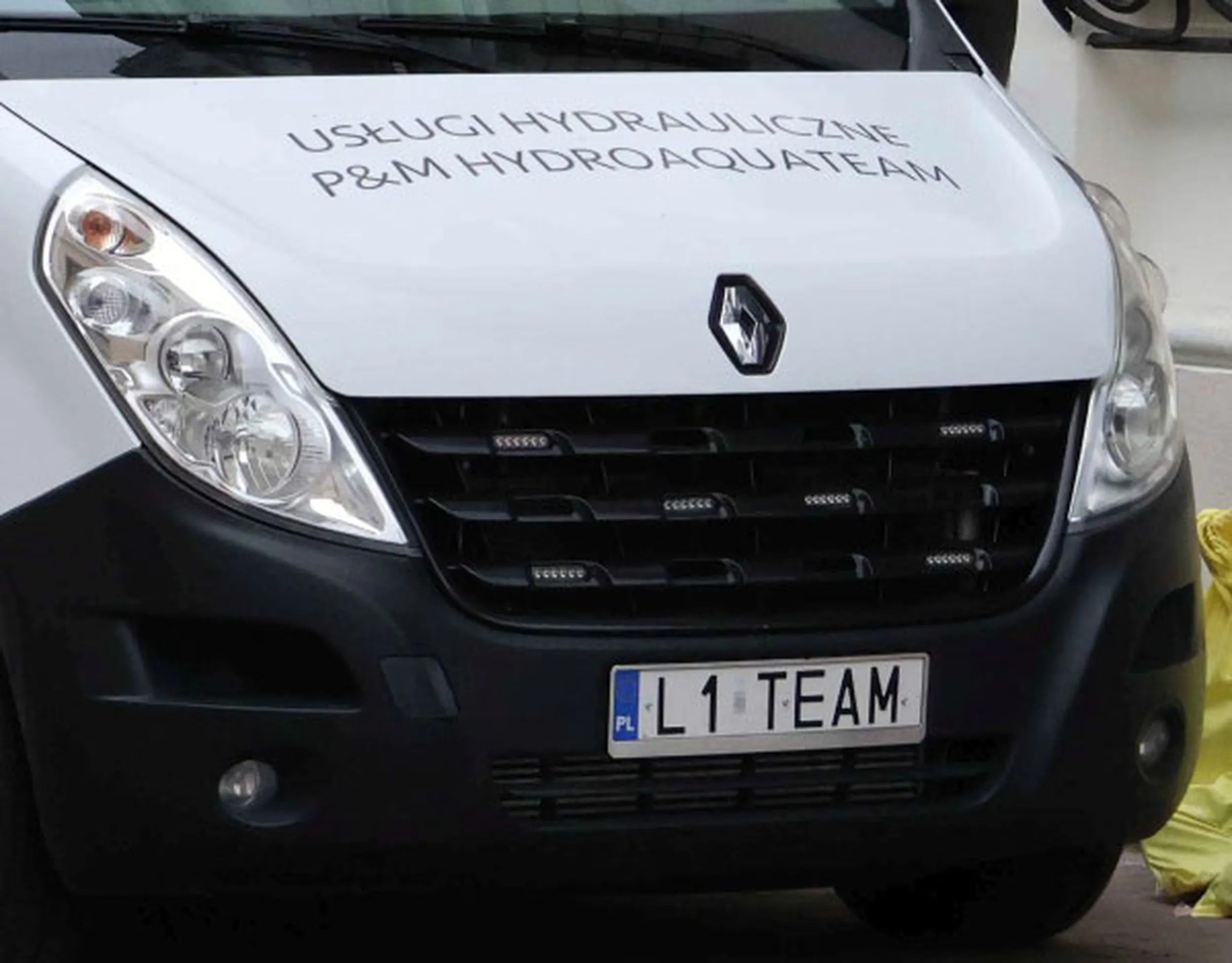 Fajny numer, blacha L1 TEAM