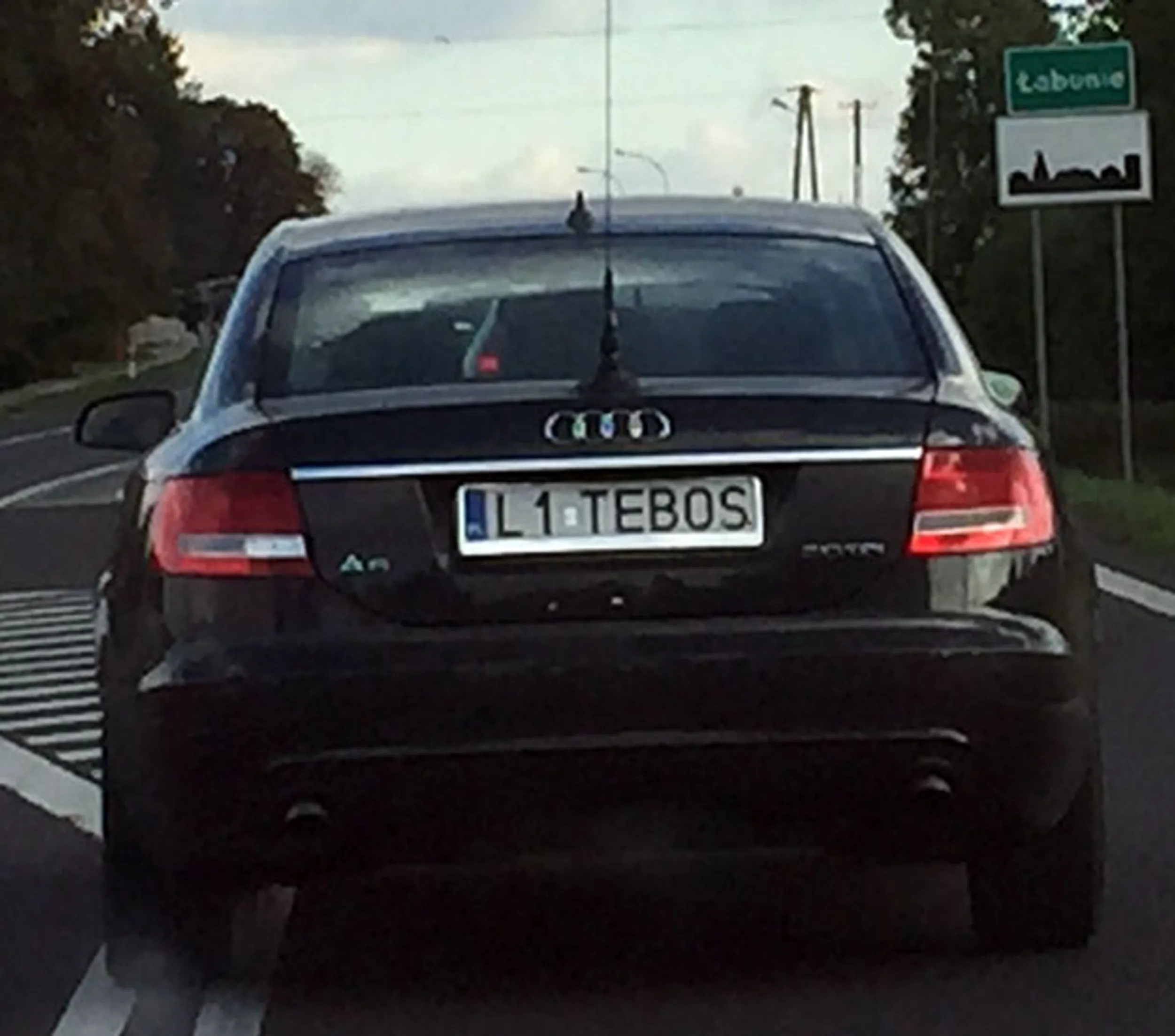 Fajny numer, blacha L1 TEBOS