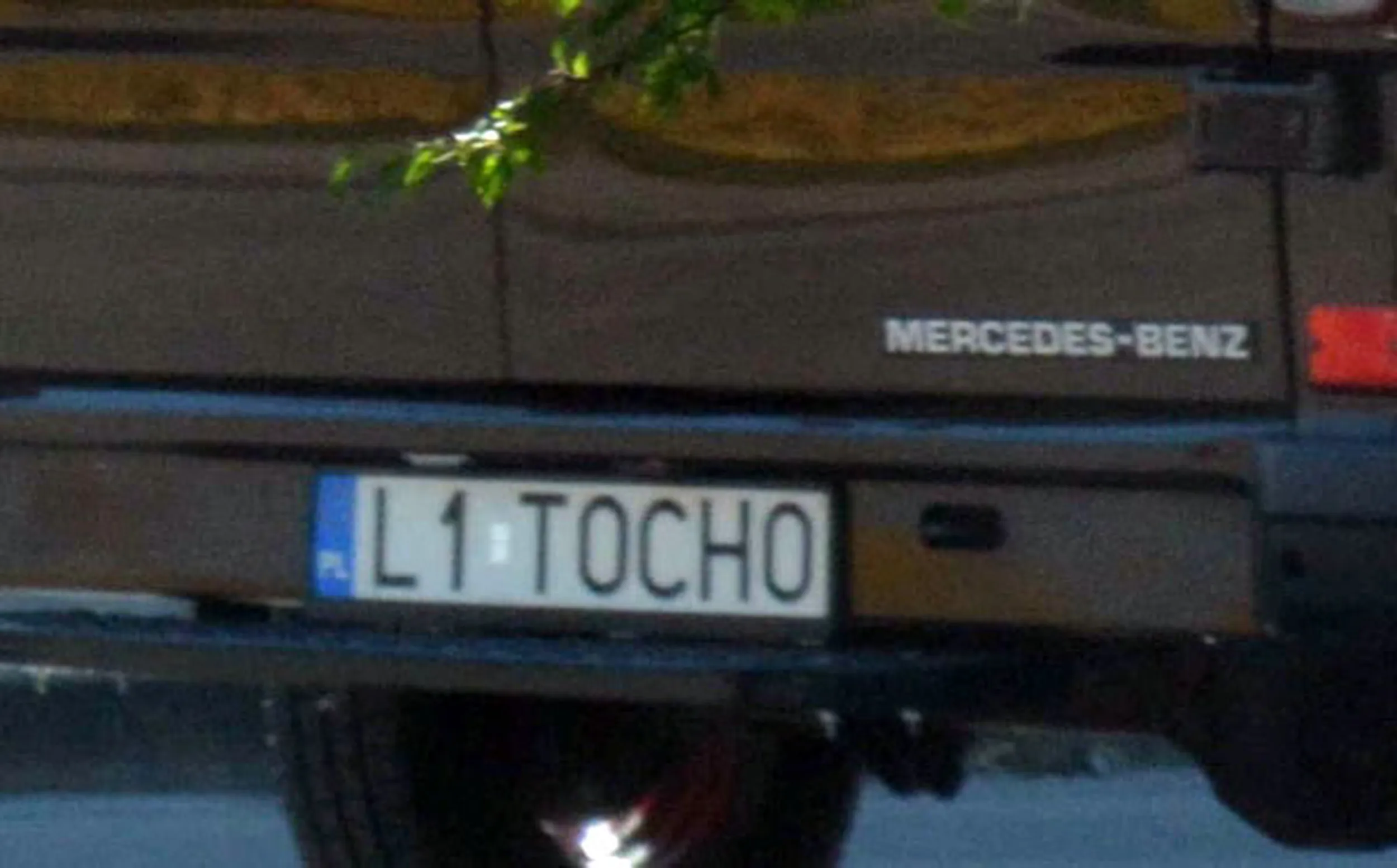 Fajny numer, blacha L1 TOCHO