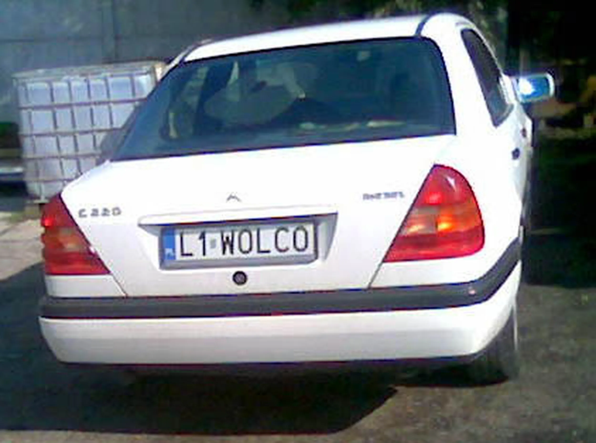 Fajny numer, blacha L1 WOLCO