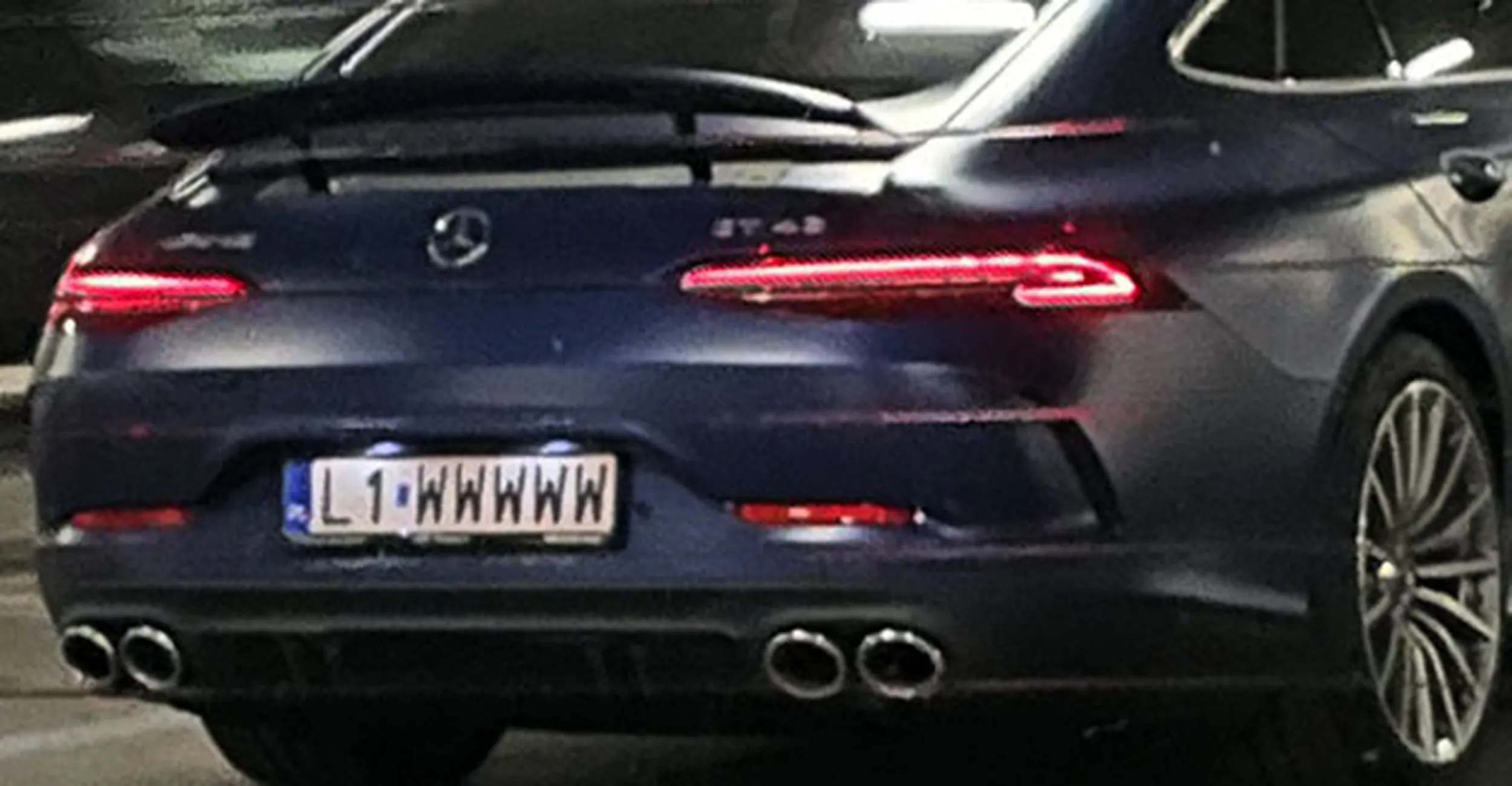 Fajny numer, blacha L1 WWWWW