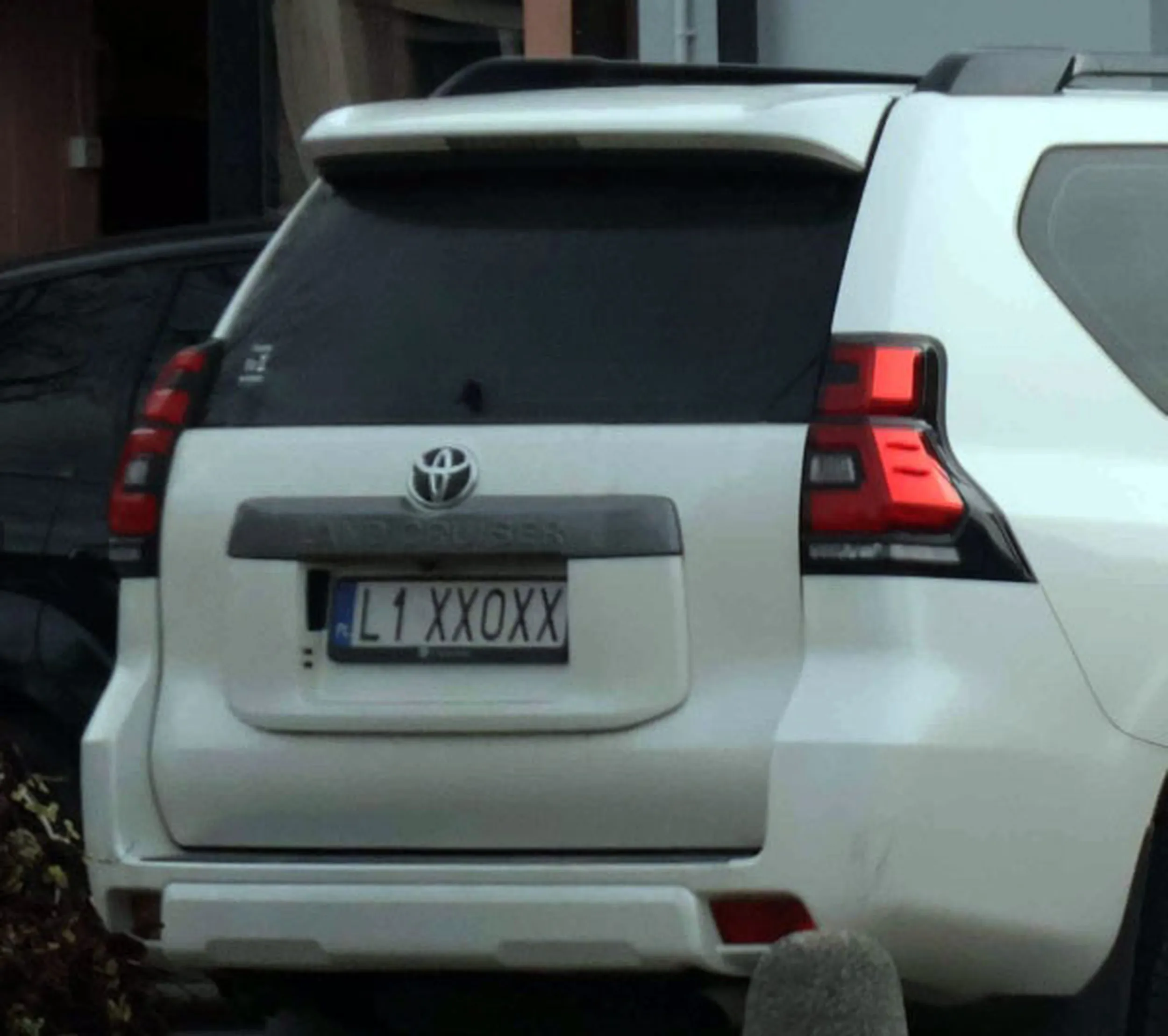 Fajny numer, blacha L1 XXOXX