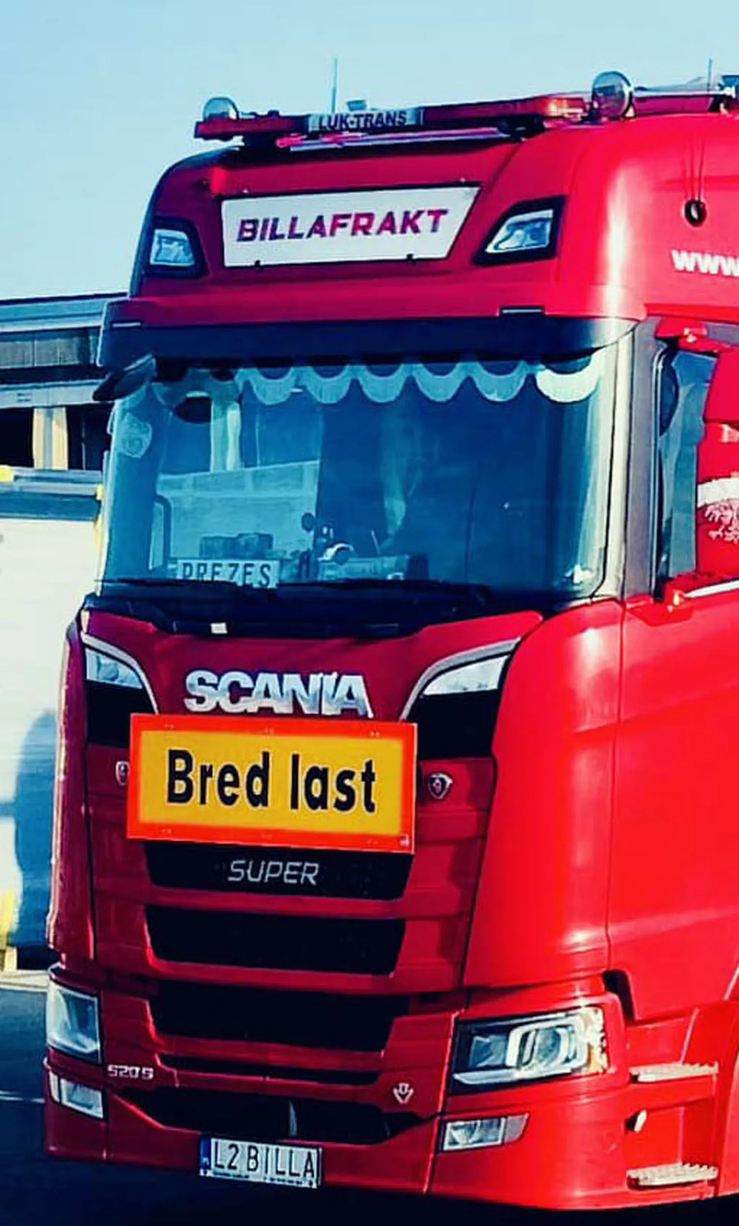 Fajny numer, blacha L2 BILLA