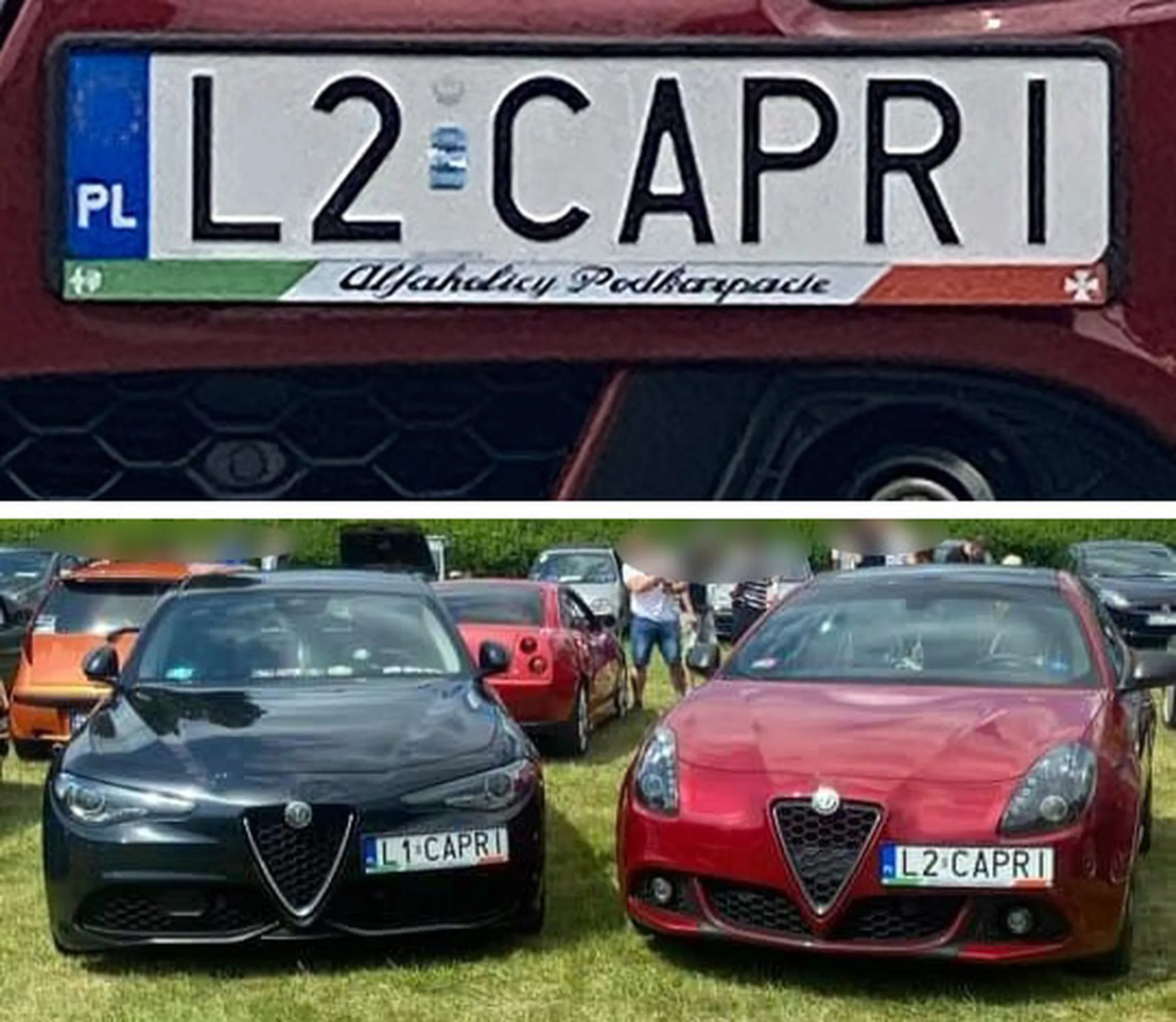 Fajny numer, blacha L2 CAPRI