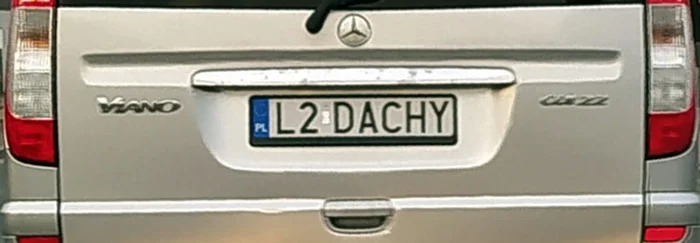 Fajny numer, blacha L2 DACHY