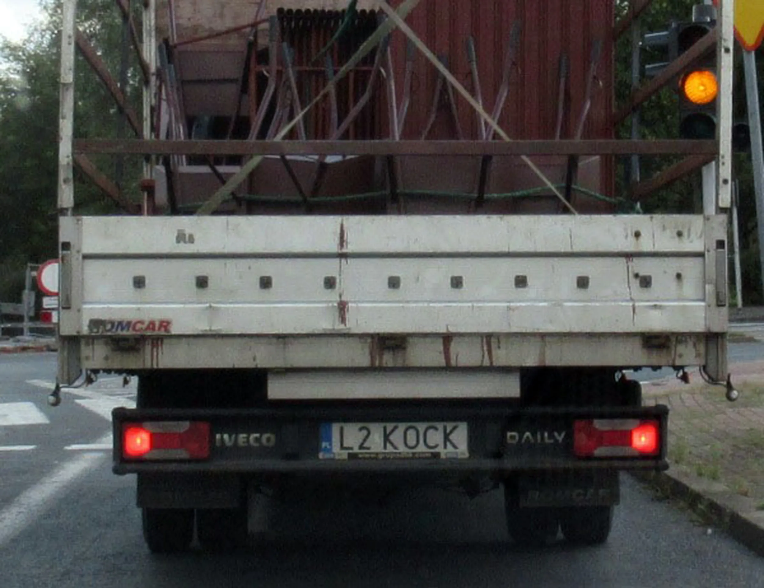 Fajny numer, blacha L2 KOCK