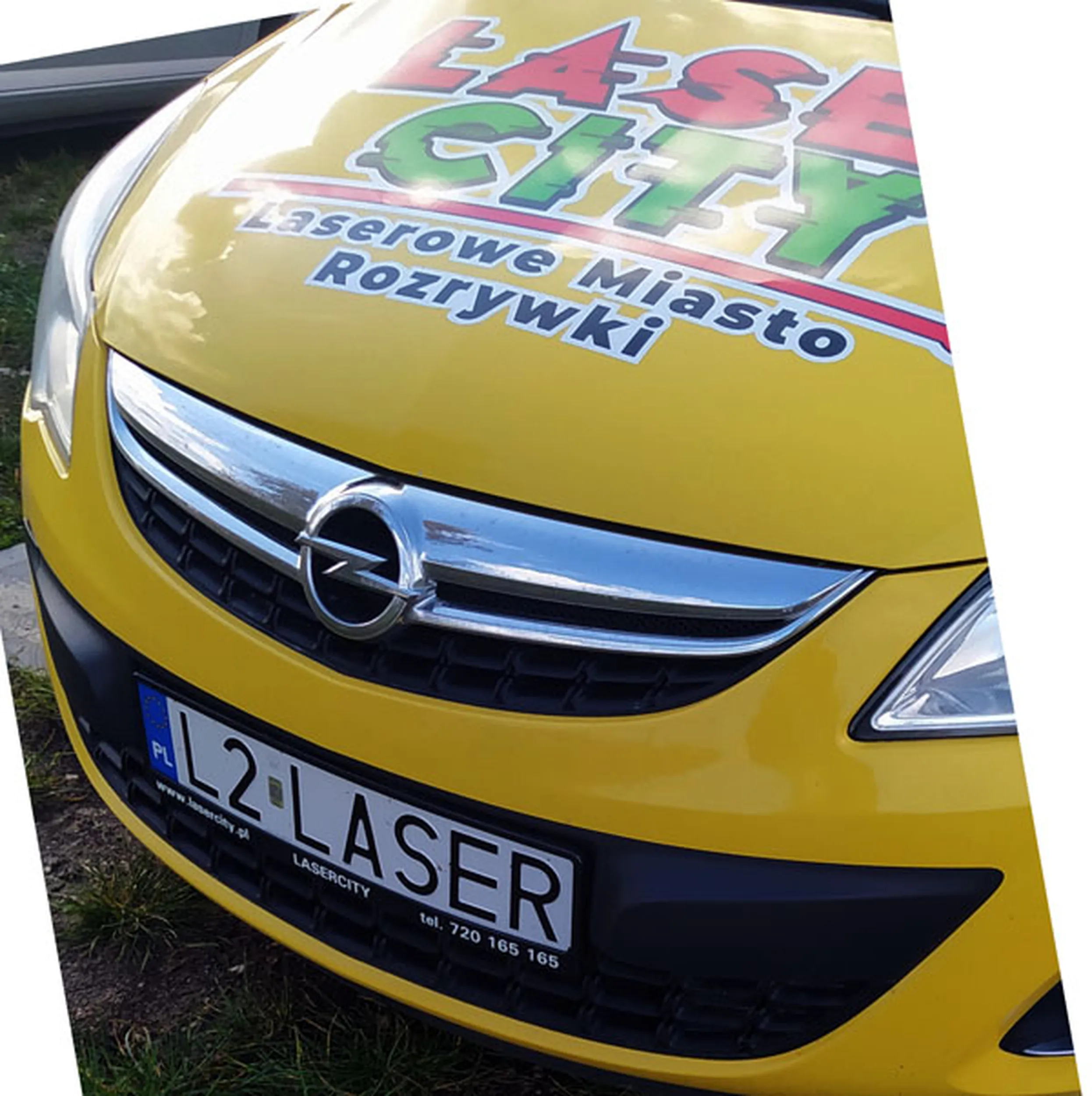 Fajny numer, blacha L2 LASER