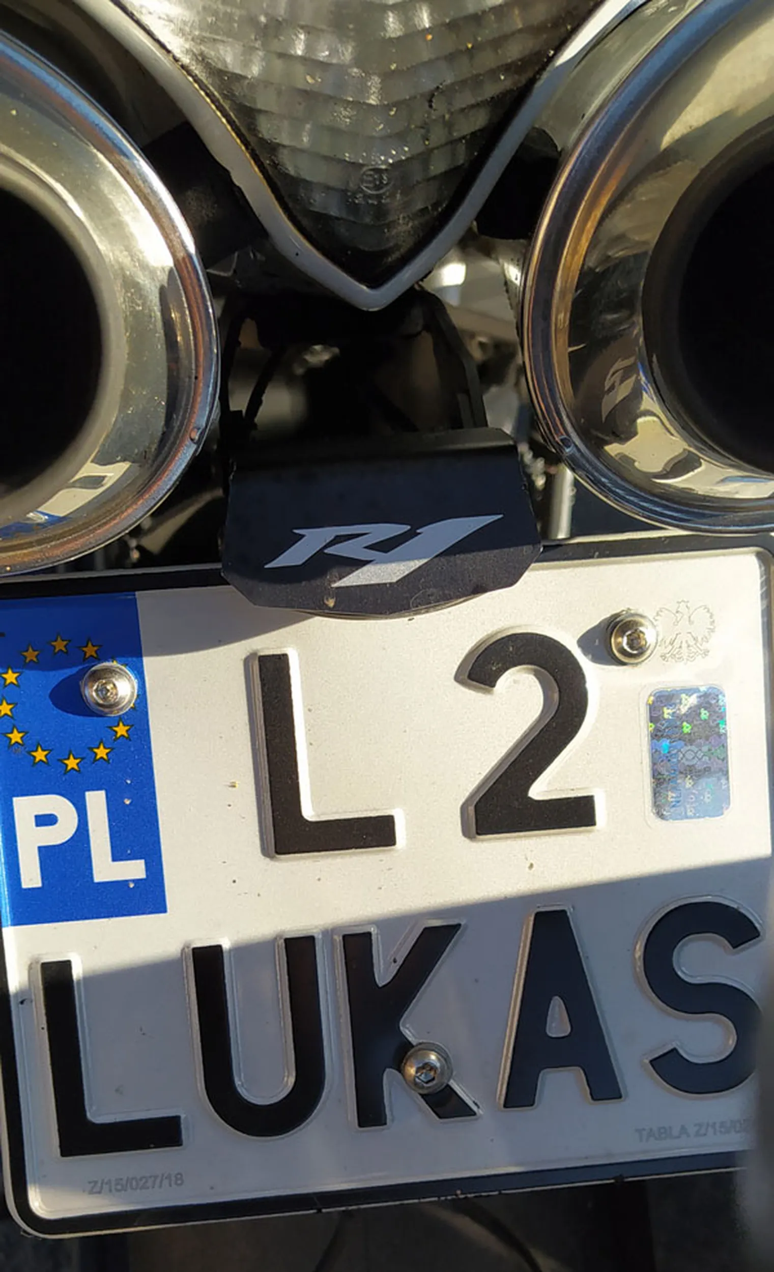 Fajny numer, blacha L2 LUKAS